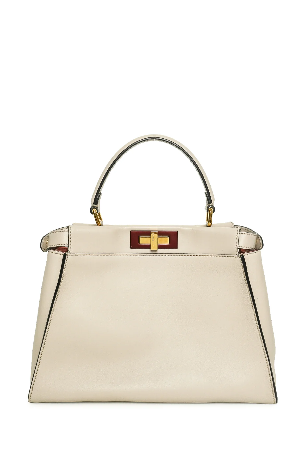 Fendi Medium Peekaboo Shoulder Bag - Image 3