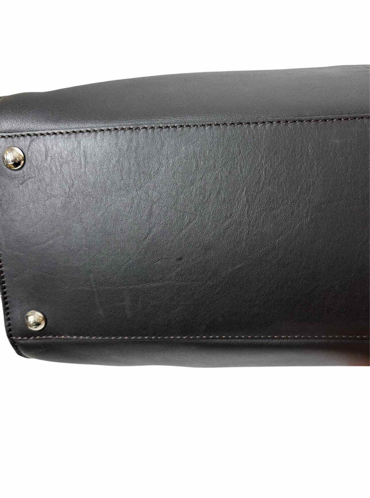 Fendi Peekaboo X-lite Leather Monogram Fur Lined Purse - Image 14