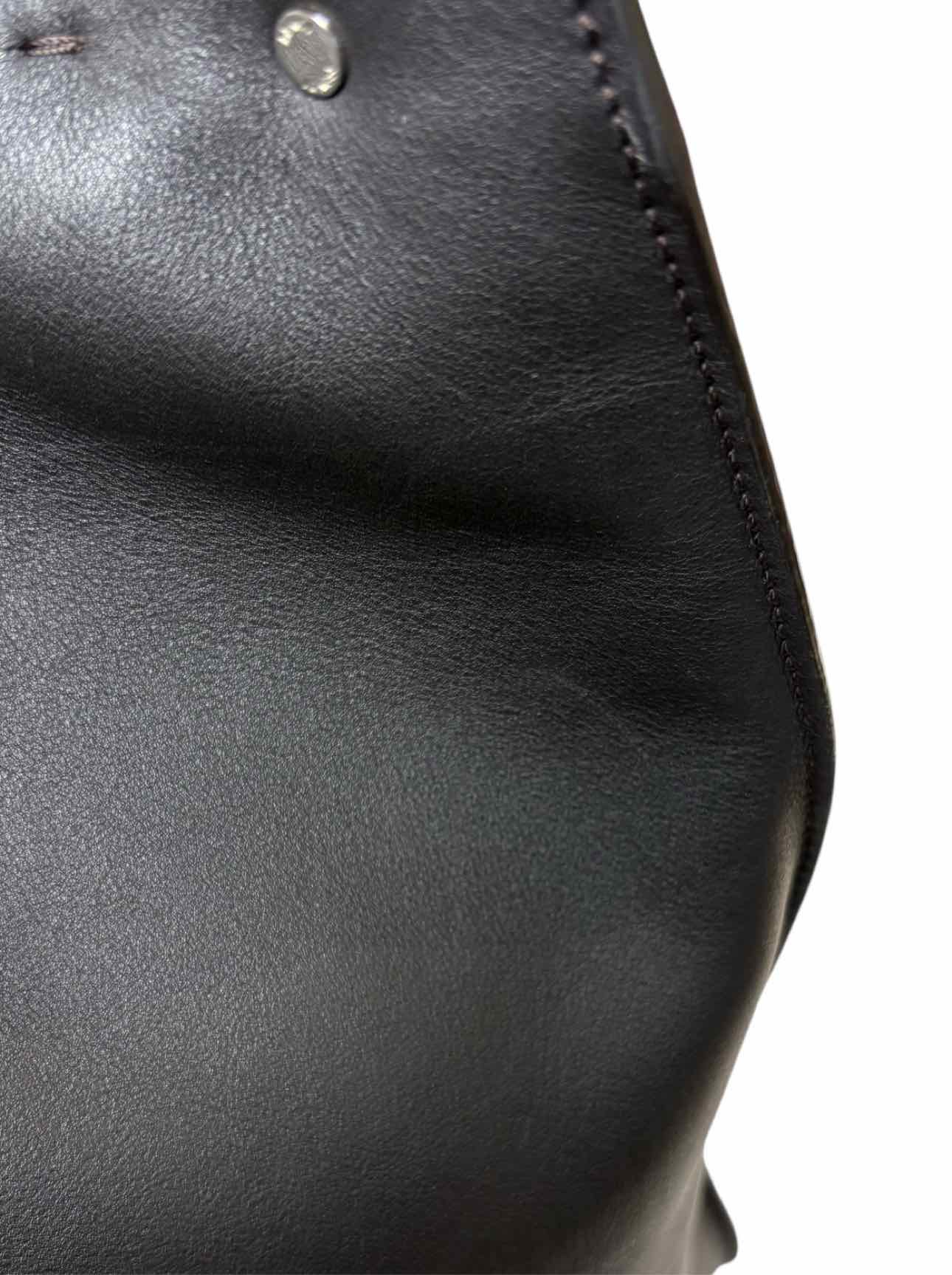 Fendi Peekaboo X-lite Leather Monogram Fur Lined Purse - Image 19