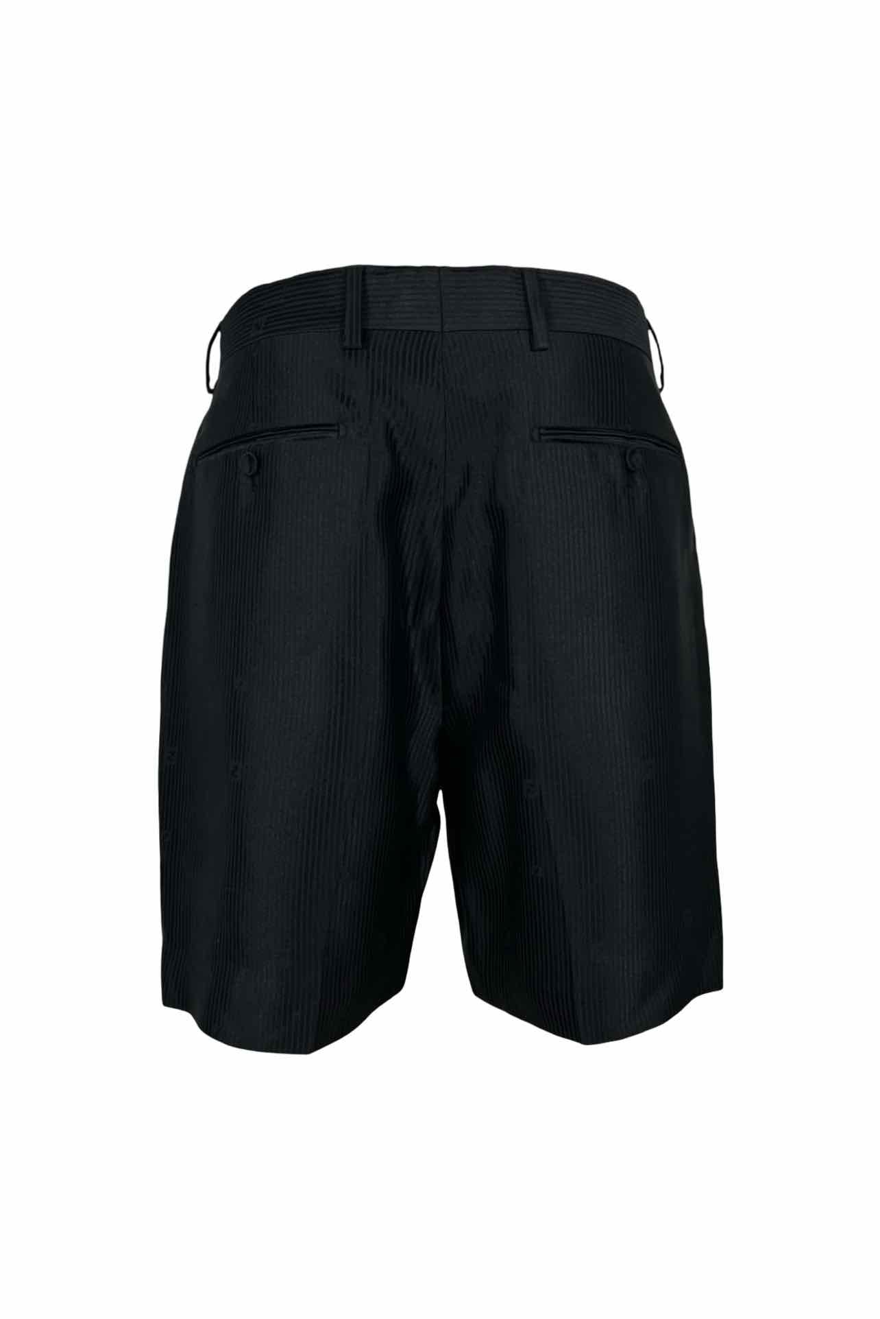 Fendi Size 32 Men's FF Pinstripe Shorts - Image 3