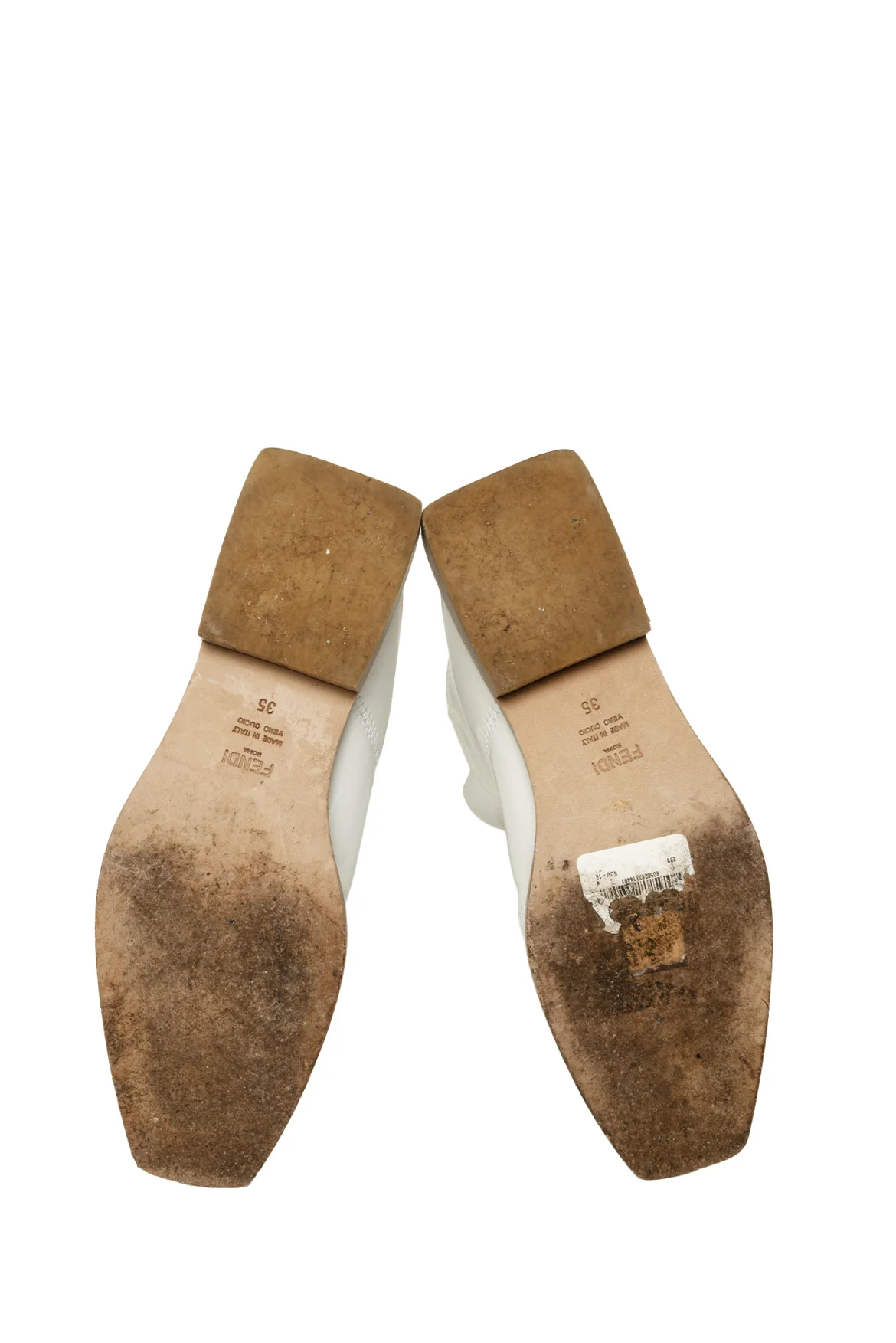 Fendi Size 35 Patent Square Toe Ankle Boots - Image 5
