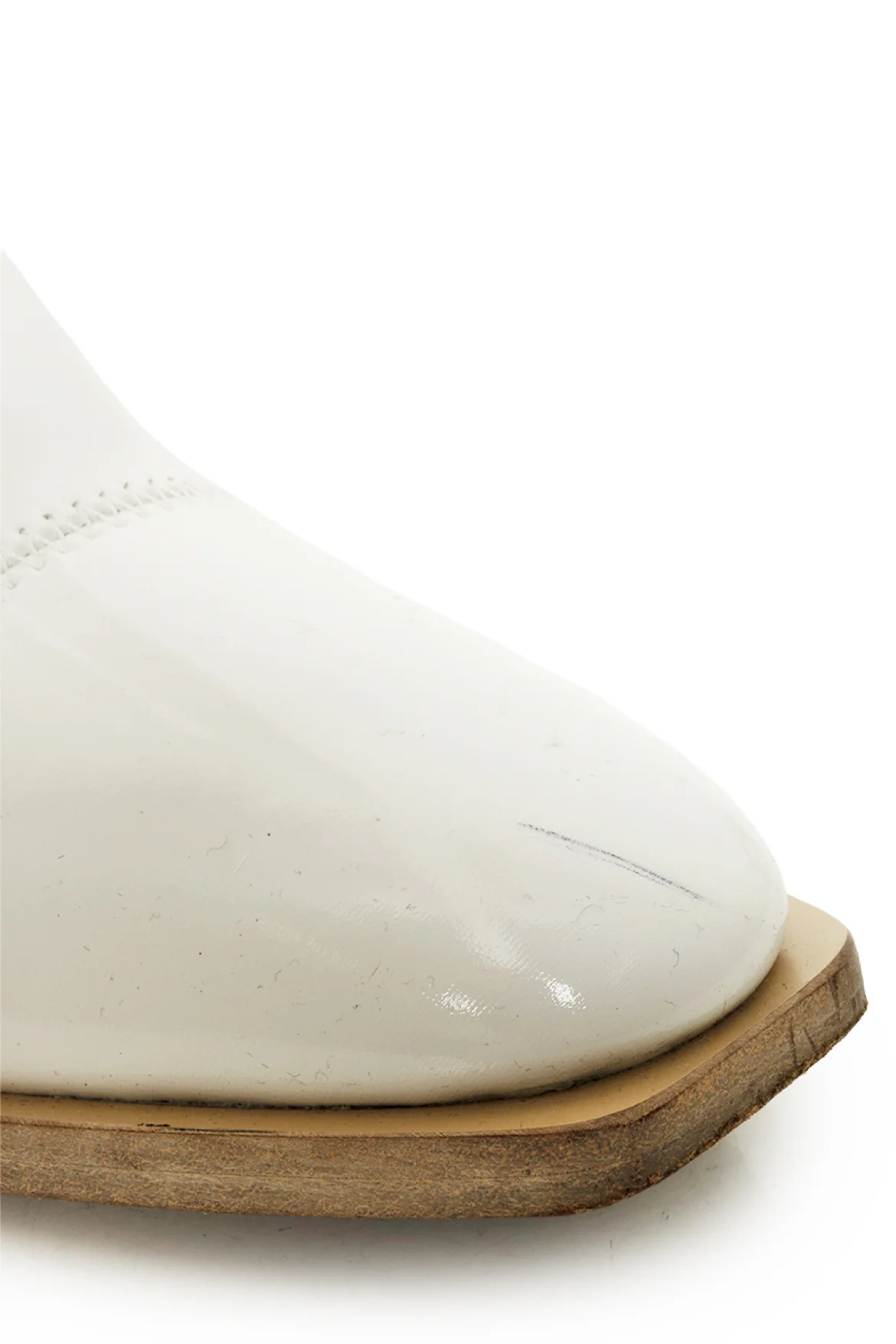 Fendi Size 35 Patent Square Toe Ankle Boots - Image 6