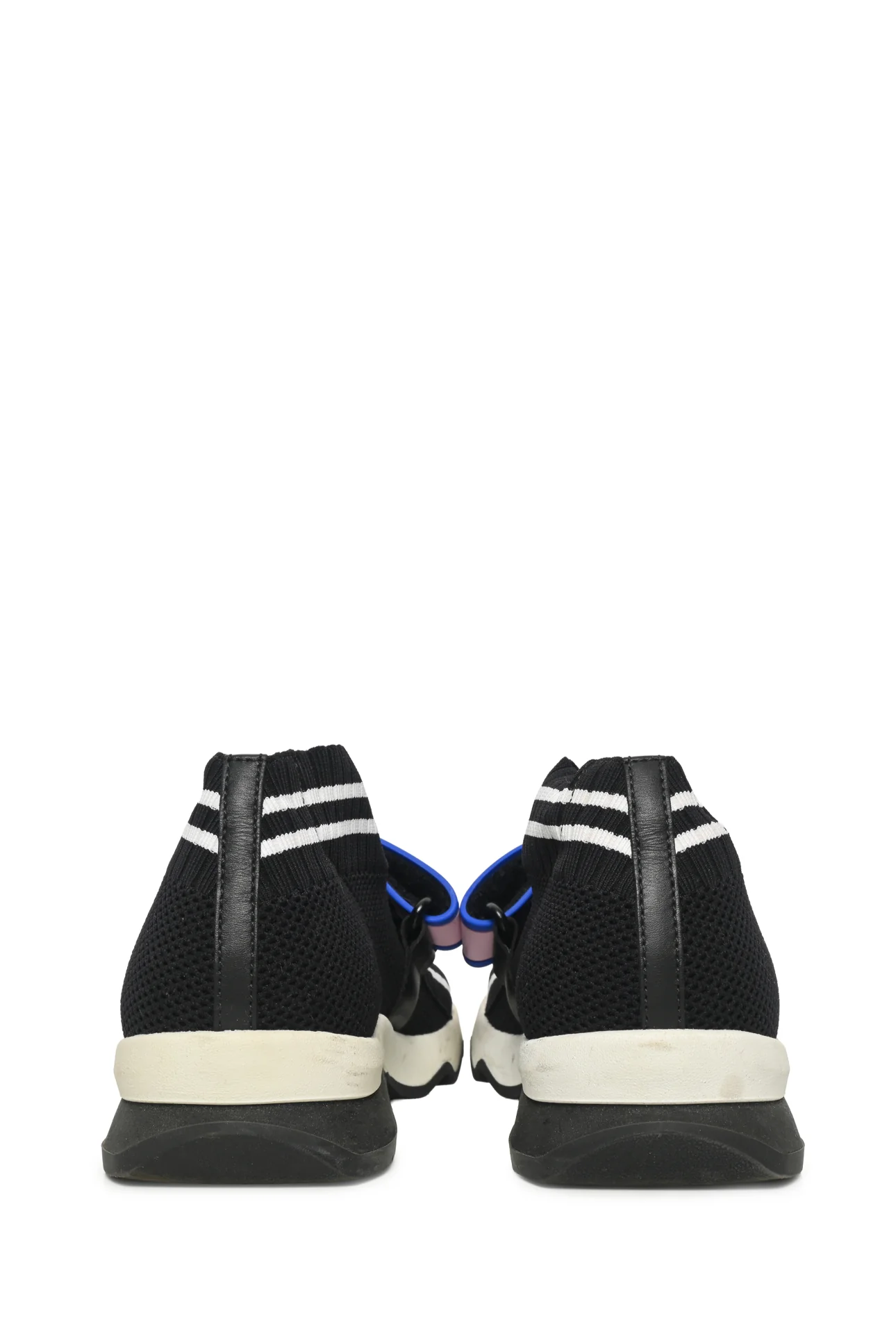 Fendi Size 36.5 Fendi Love Rockoko Knit Sneaker - Image 4