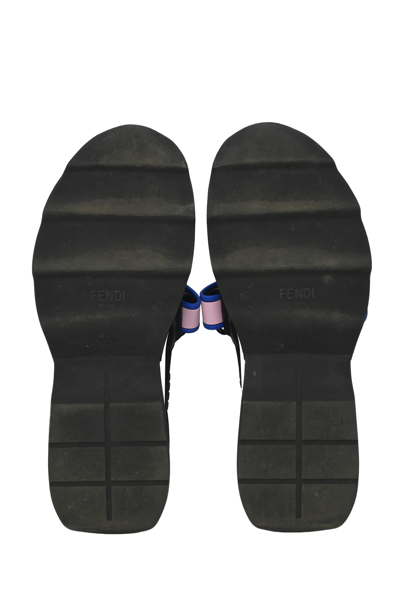 Fendi Size 36.5 Fendi Love Rockoko Knit Sneaker - Image 6