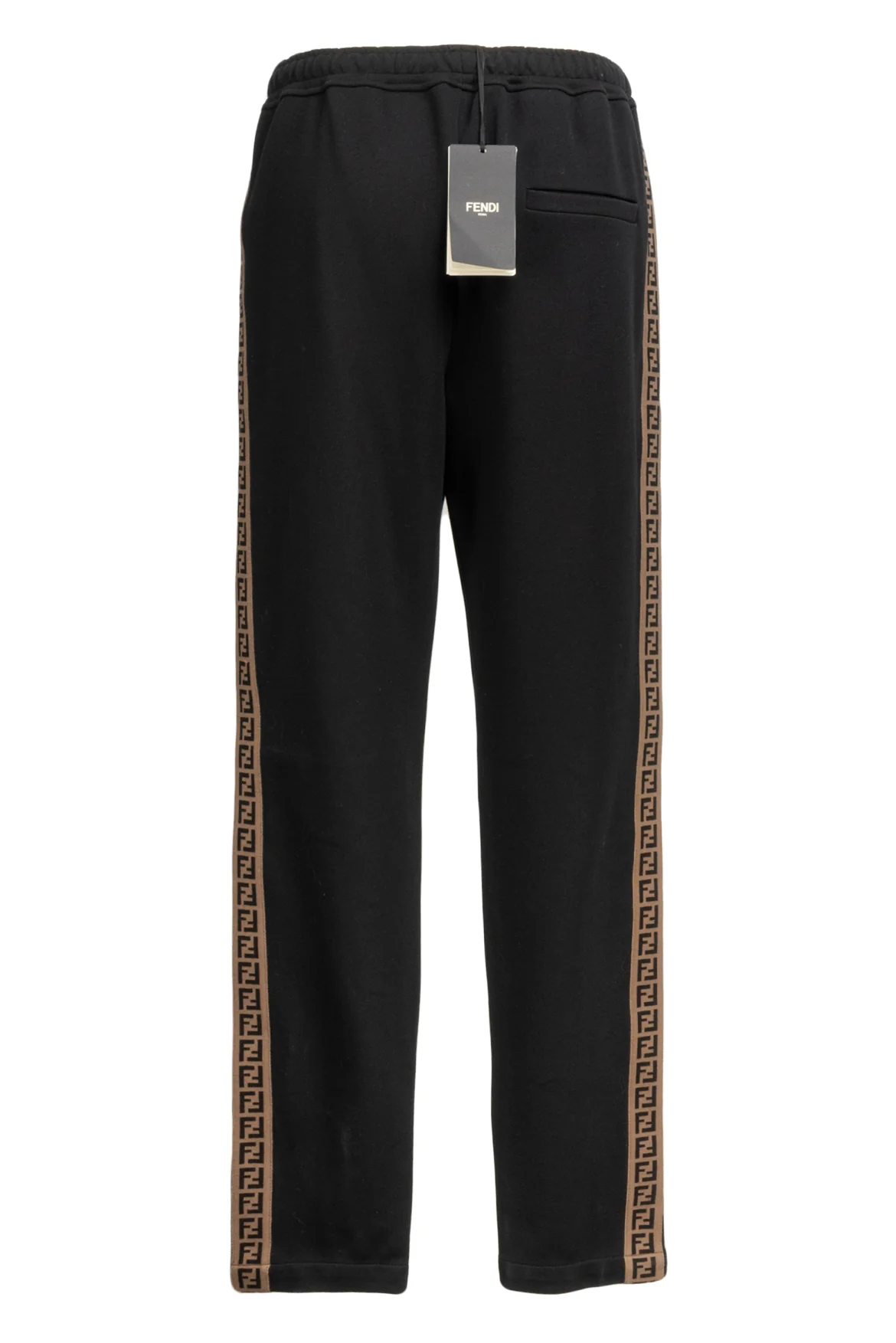 Fendi Size 40 Men's Monogram Stripe Pants - Image 2