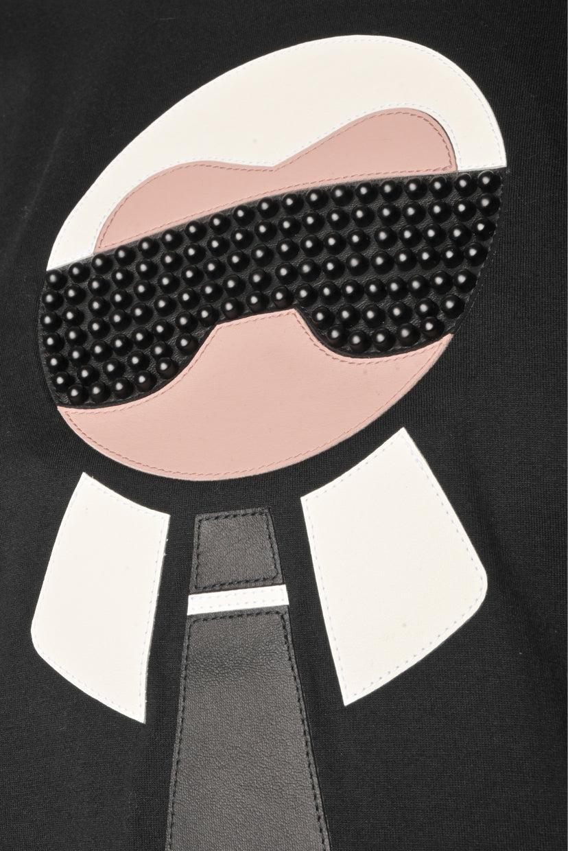 Fendi Size 42 Men's Karl Lover Graphic T-shirt - Image 4