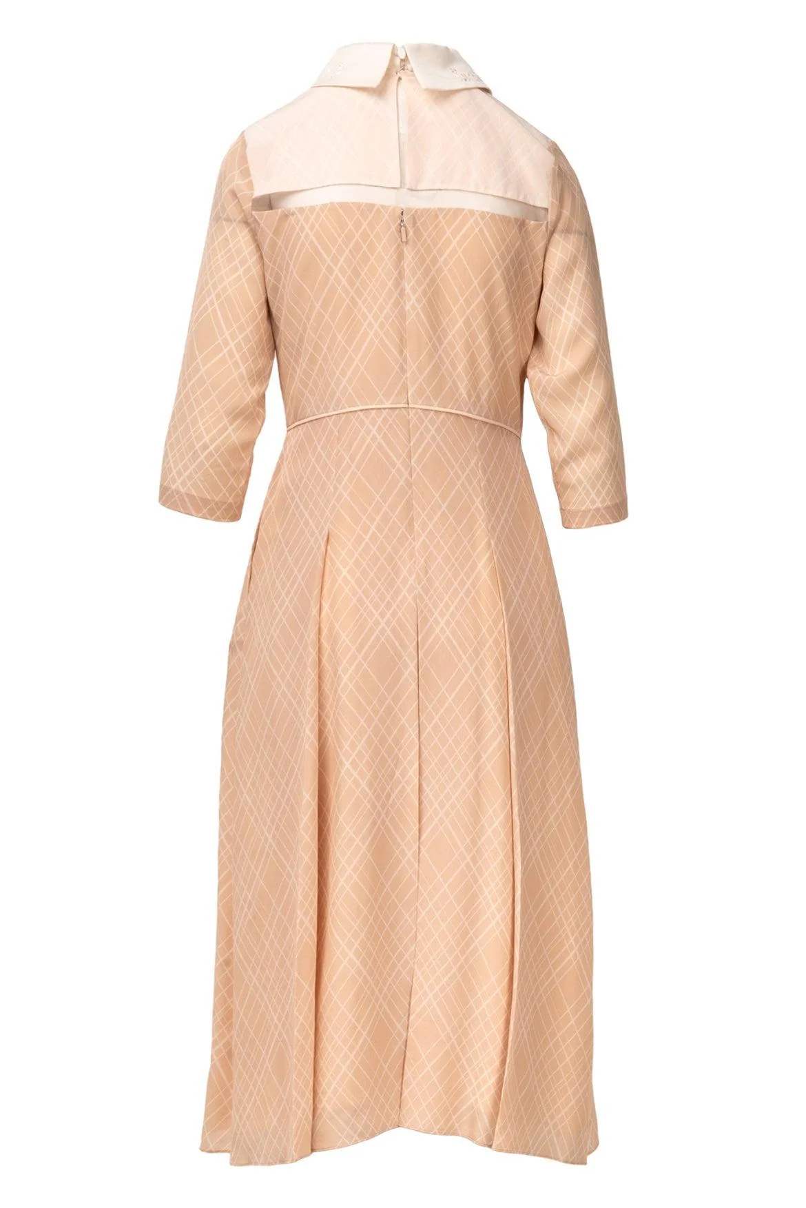 Fendi Size 42 Pattern Midi Dress - Image 2