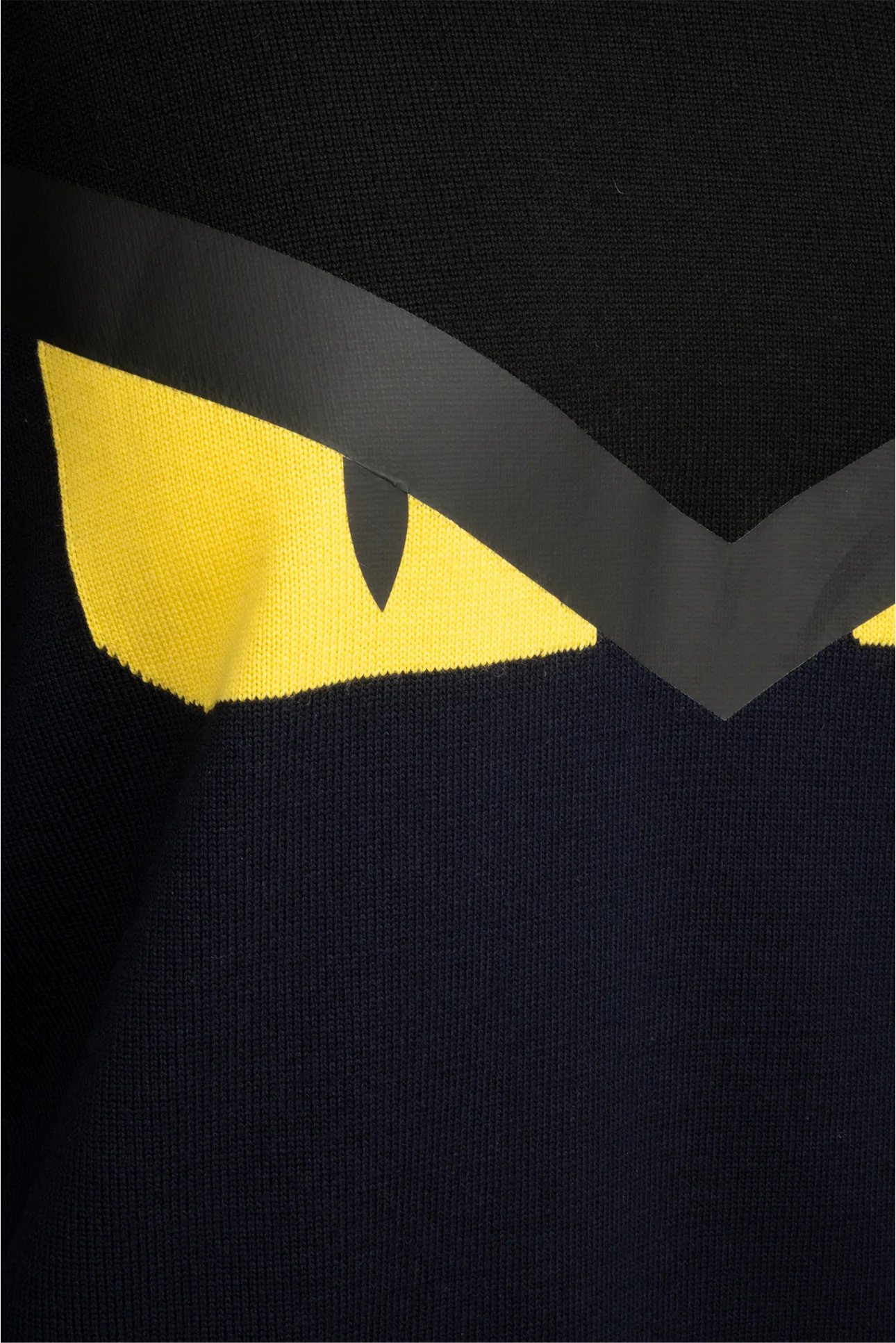 Fendi Size 48 Monster Eyes Knit Turtleneck Sweater - Image 3