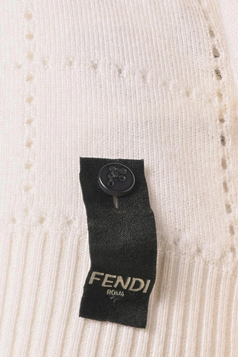 Fendi Size 54 Men's Wool Sweater - Image 3