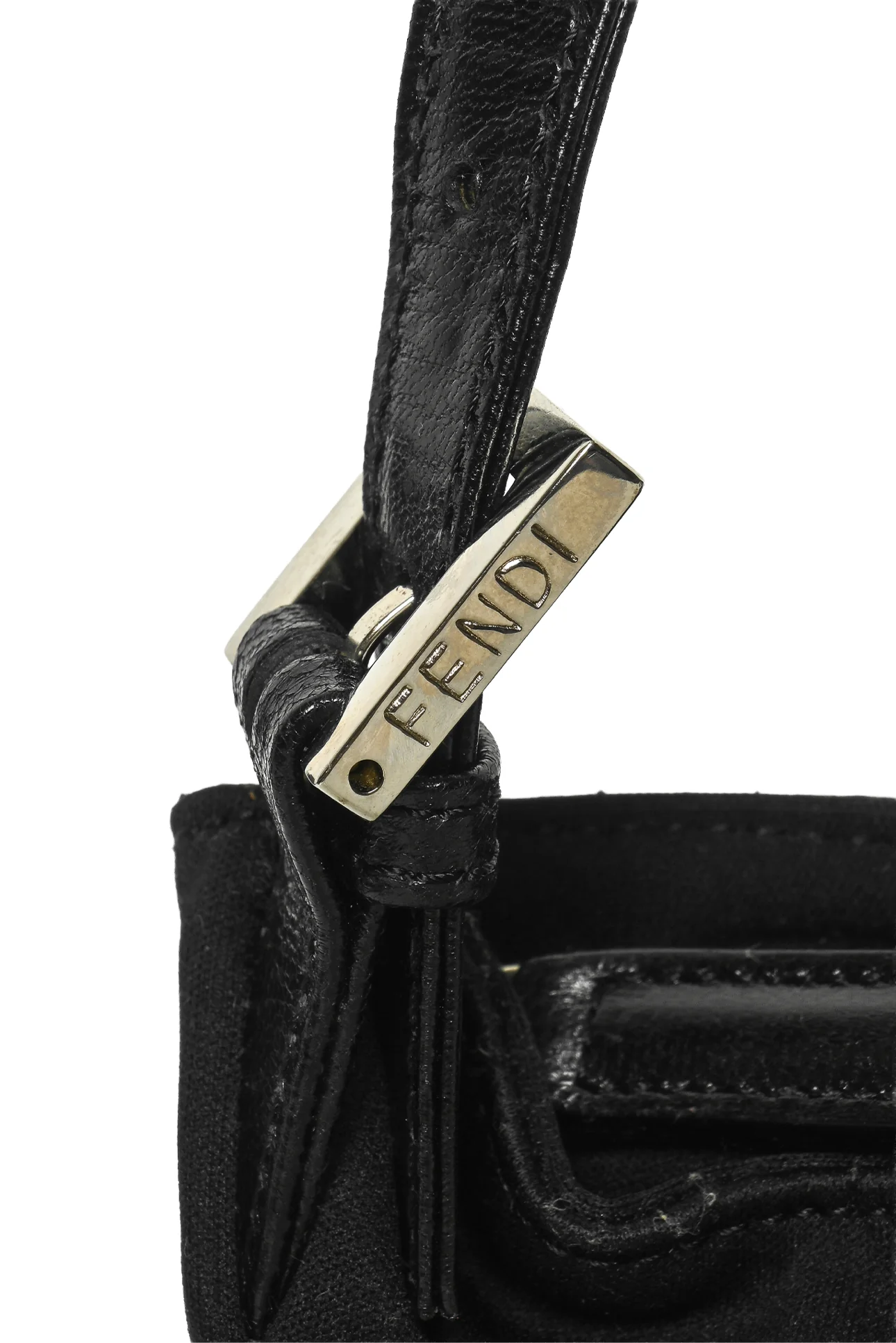 Fendi Vintage 2000 Collection Neoprene Baguette Crossbody - Image 5