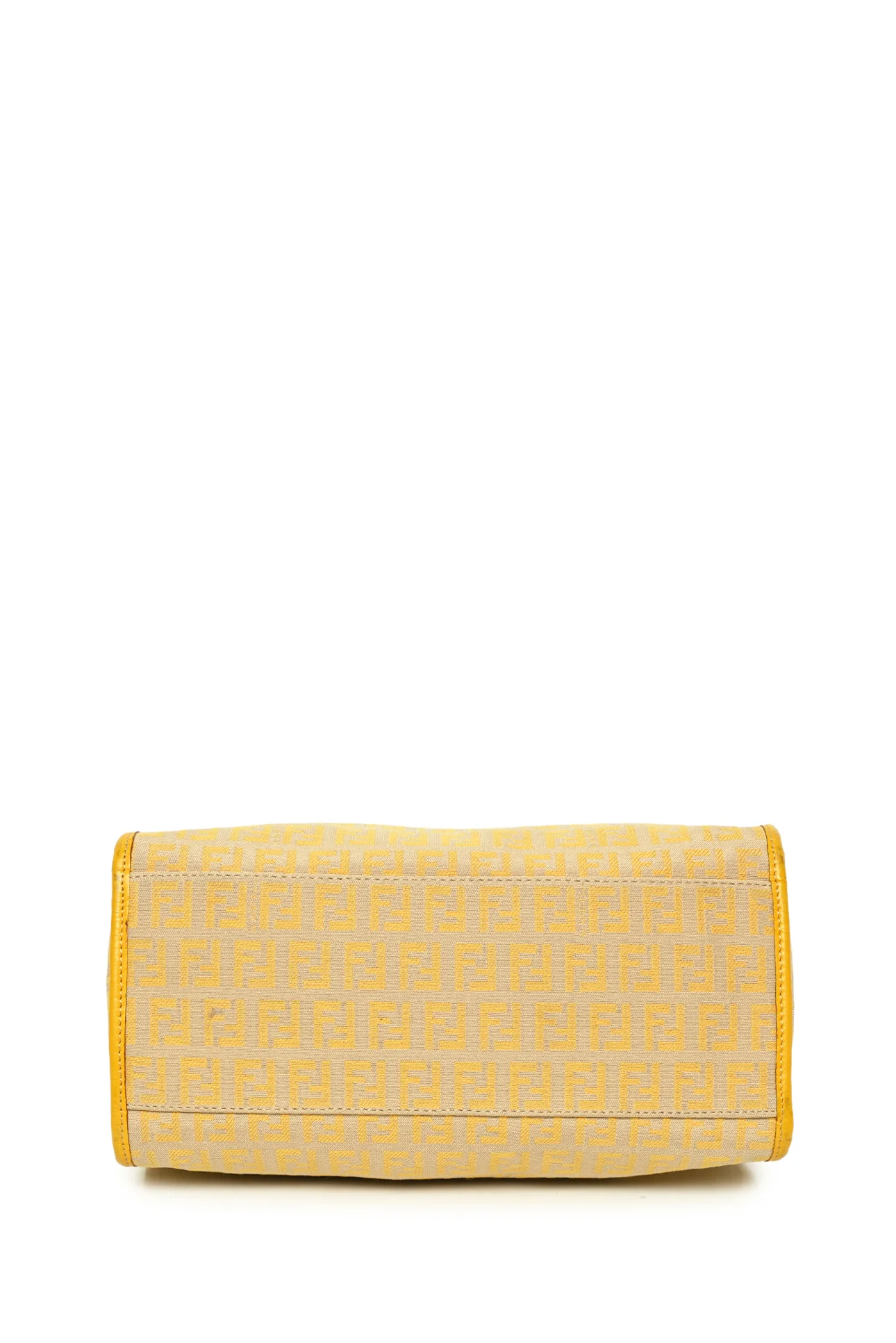 Fendi Vintage Zucca Canvas Roll Bag - Image 4