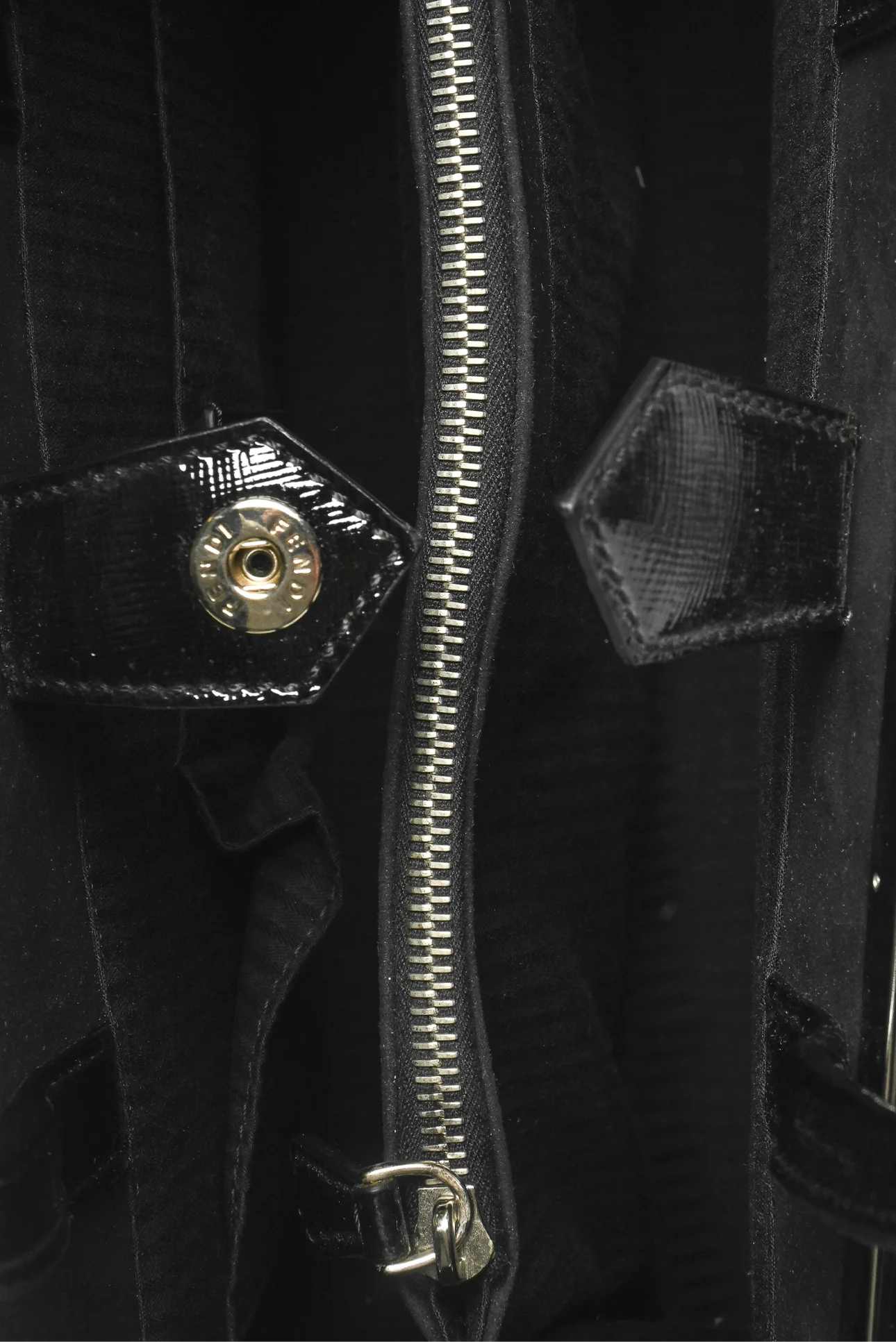 Fendi Vitello Patent Medium 2Jours Elite Tote - Image 8