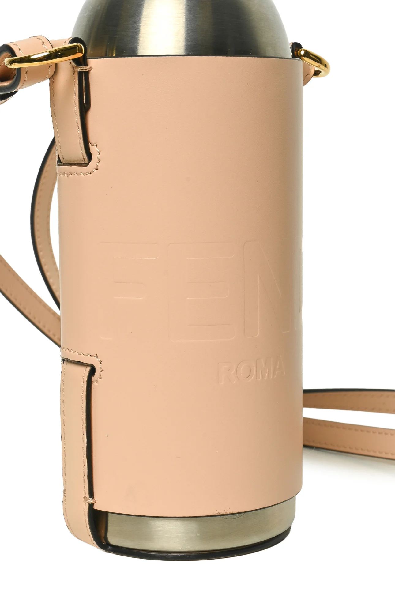 Fendi X 24Bottles Flask with Crossbody Leather Holder - Image 2