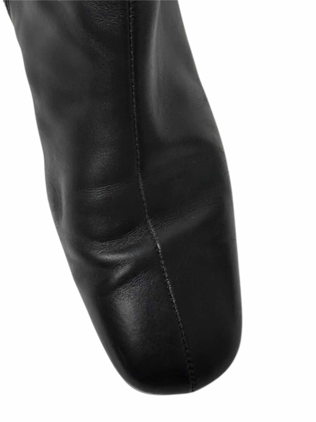 Ferragamo Logo Riding Size 6 Boots - Image 13