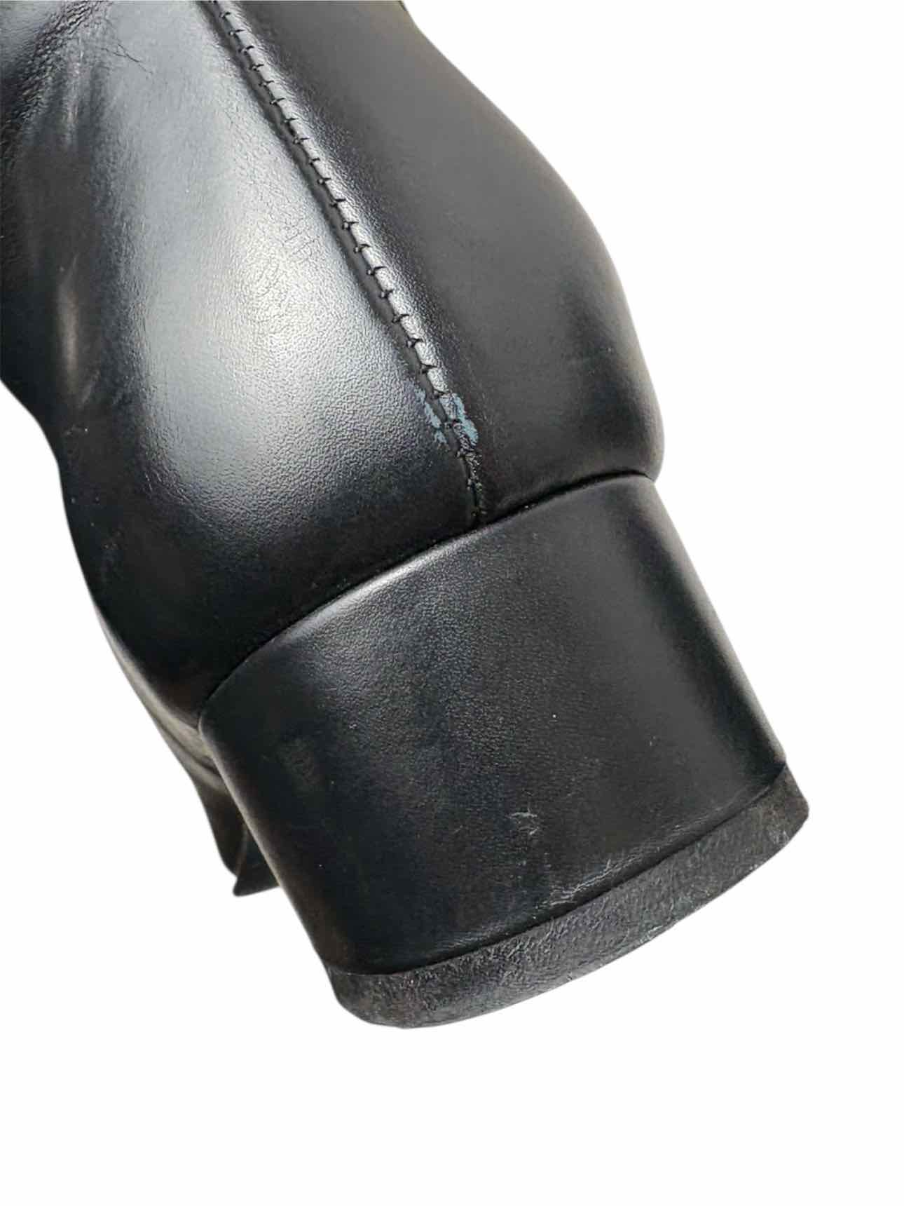 Ferragamo Logo Riding Size 6 Boots - Image 15