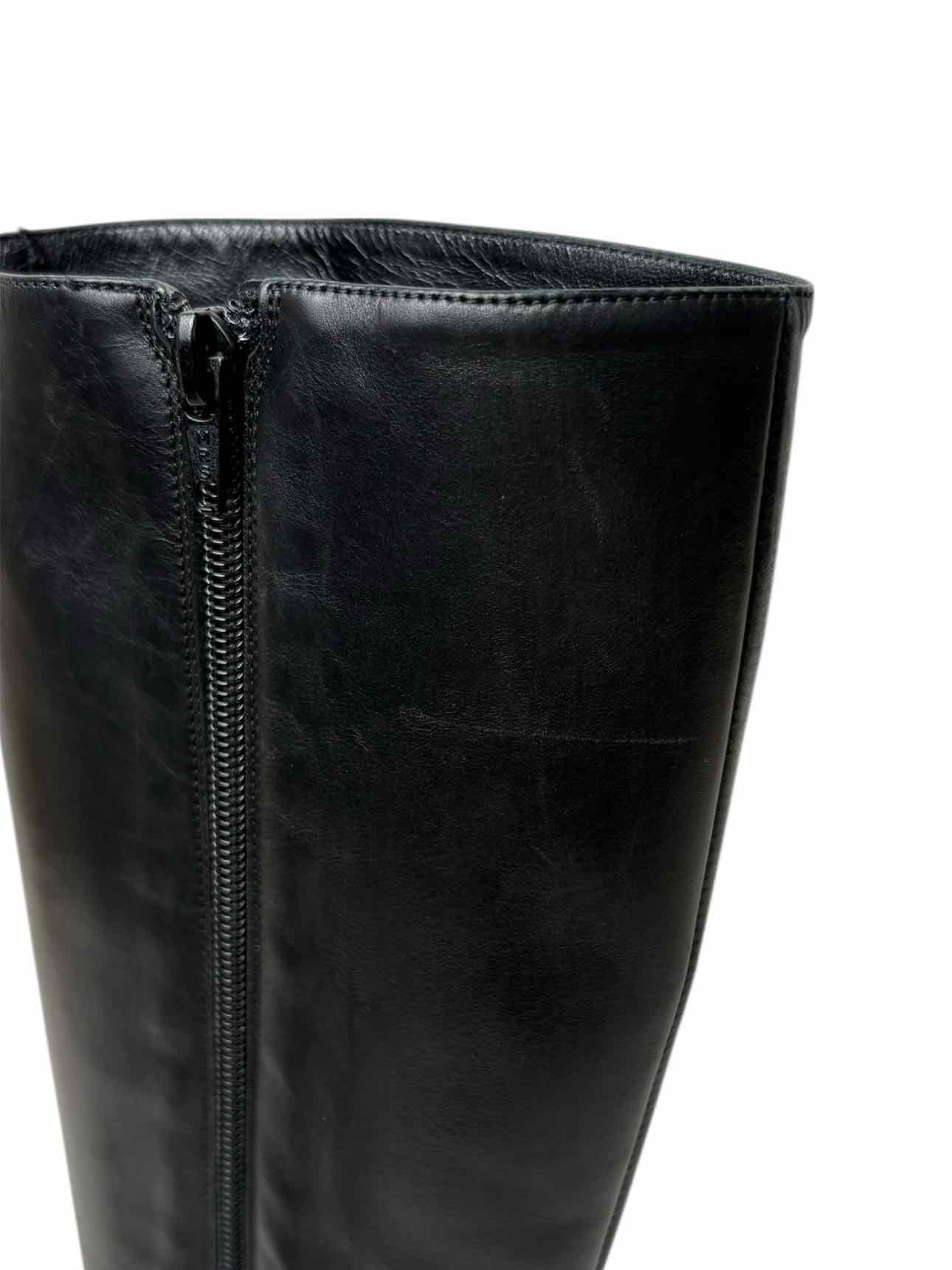 Ferragamo Logo Riding Size 6 Boots - Image 8