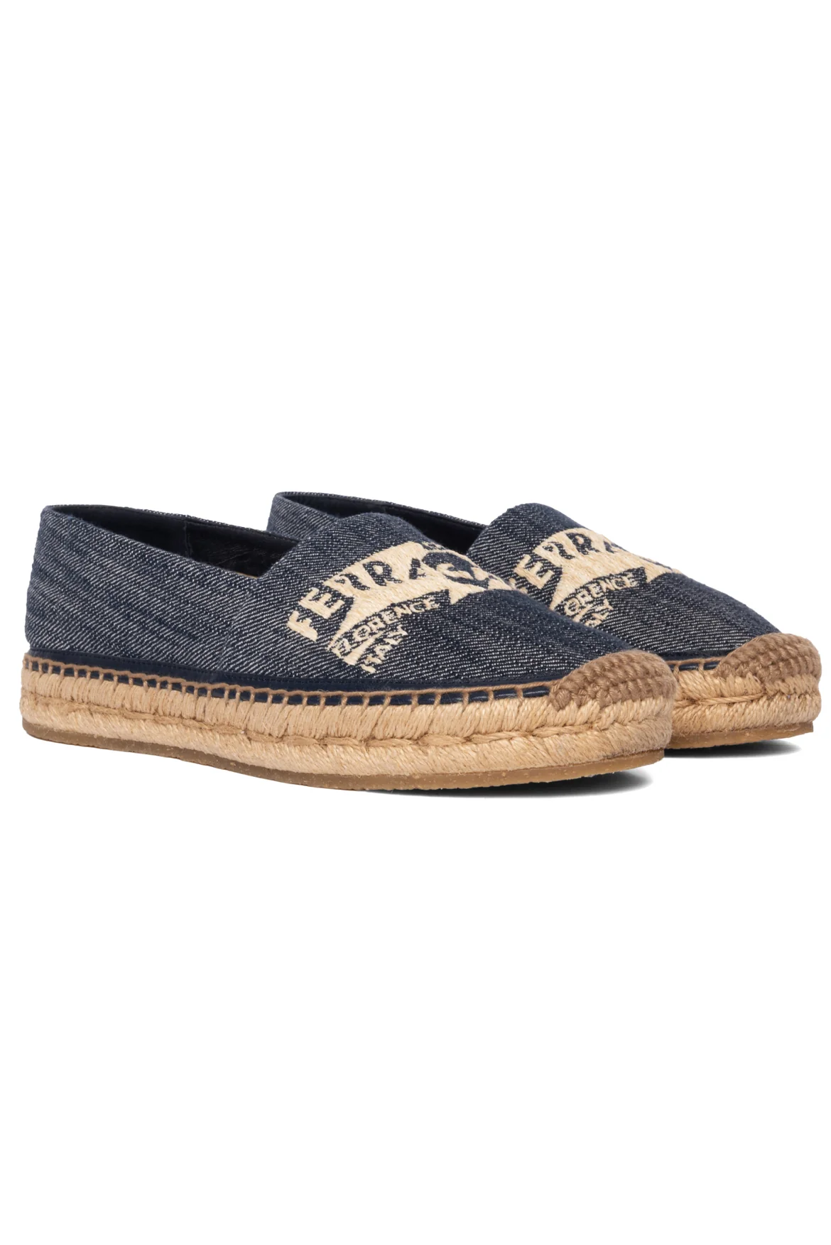 Ferragamo Size 5.5 Denim Espadrilles - Image 2
