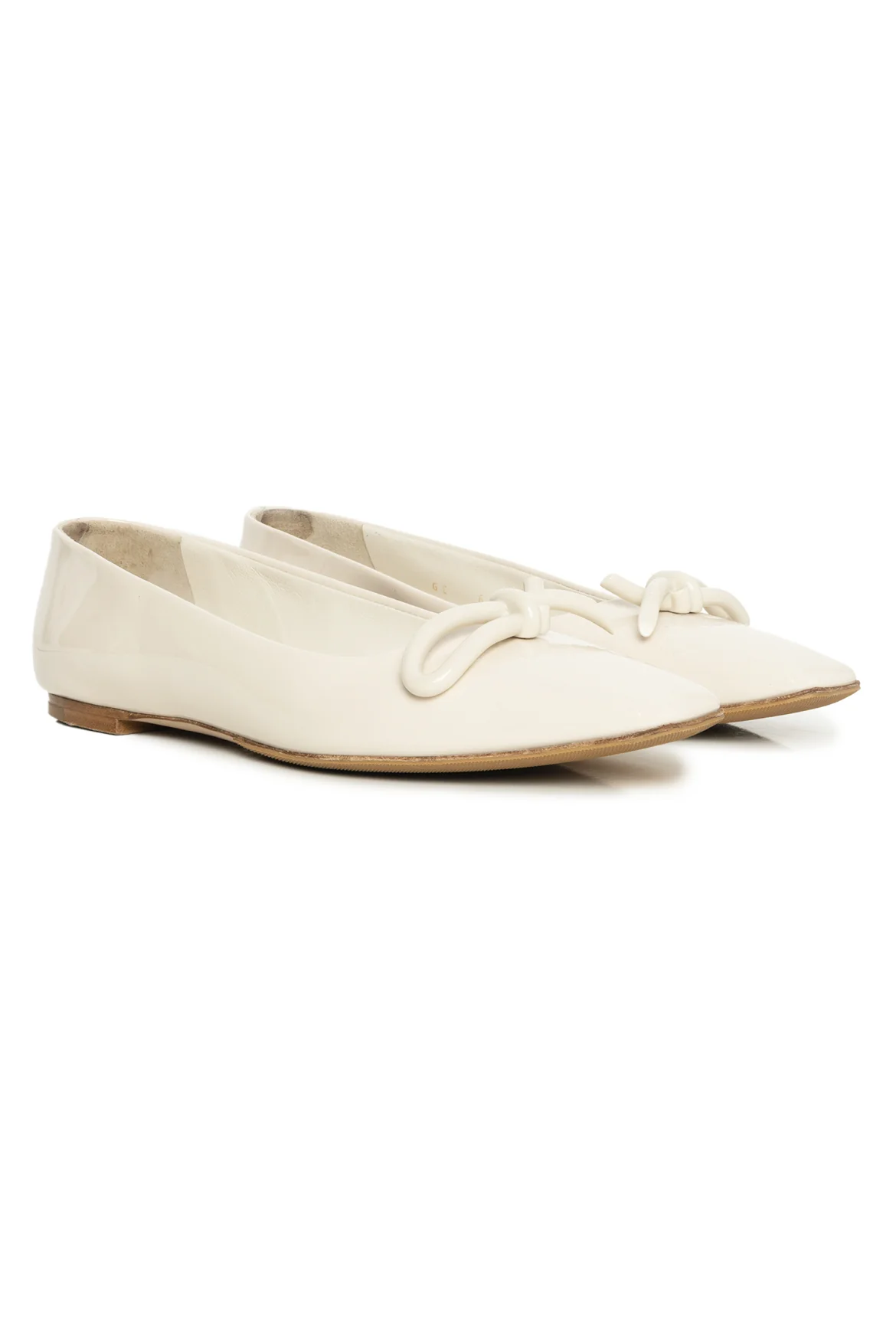 Ferragamo Size 6 Annie Ballerina Flats - Image 2