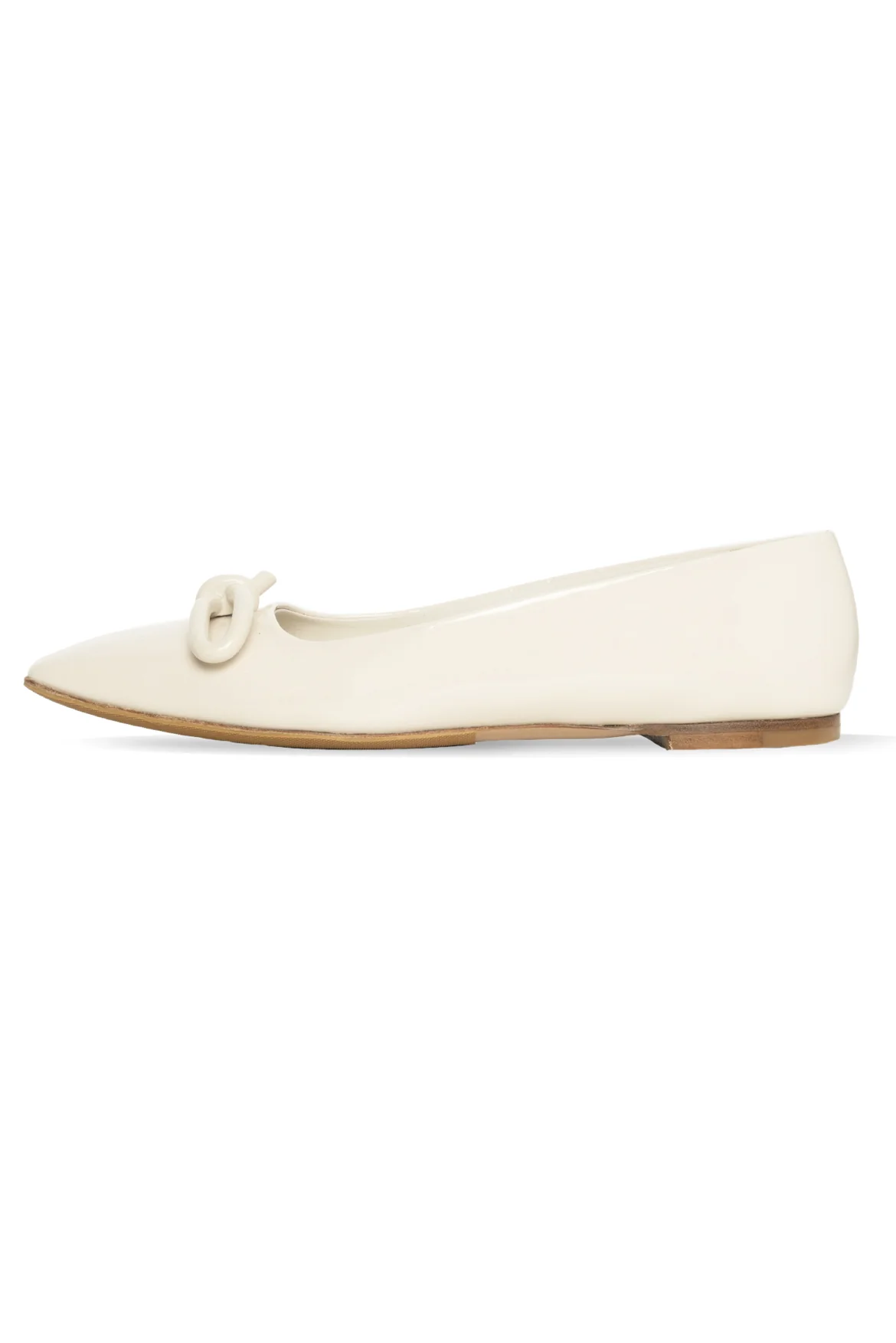Ferragamo Size 6 Annie Ballerina Flats - Image 3