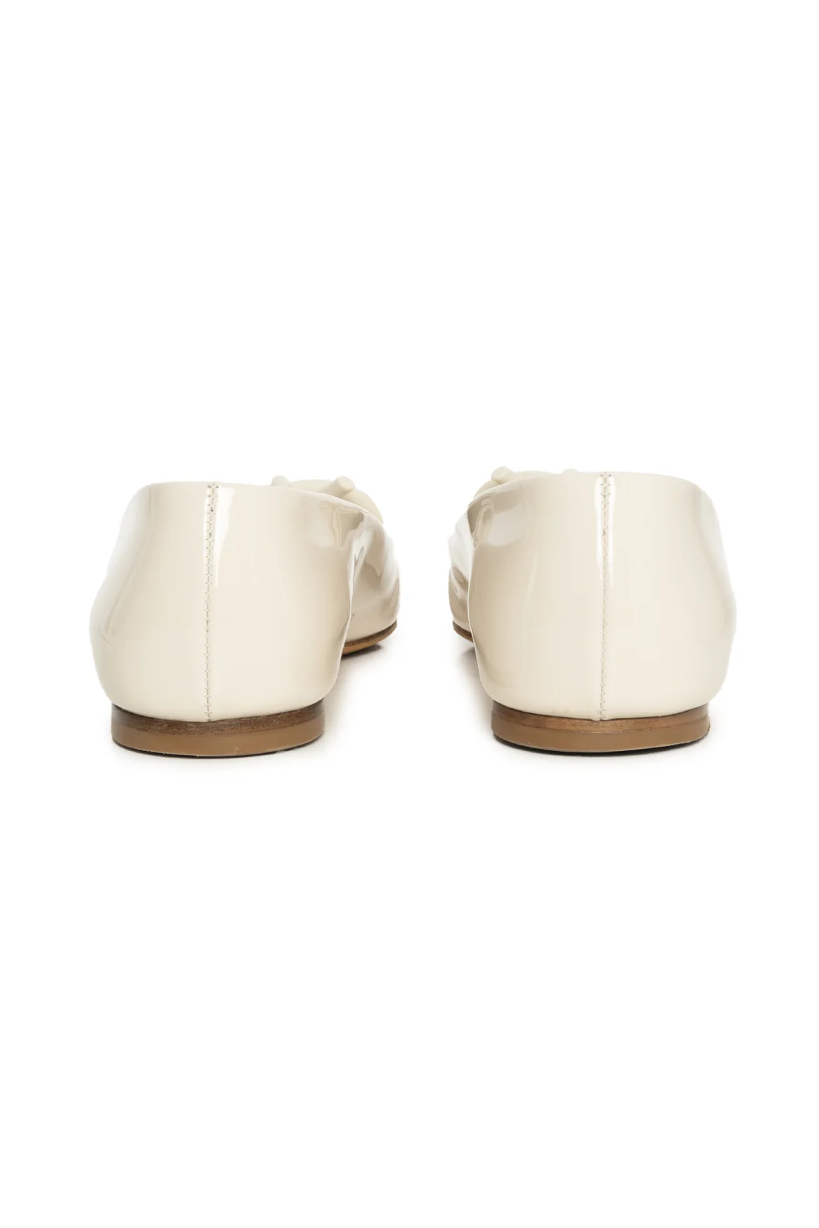 Ferragamo Size 6 Annie Ballerina Flats - Image 4