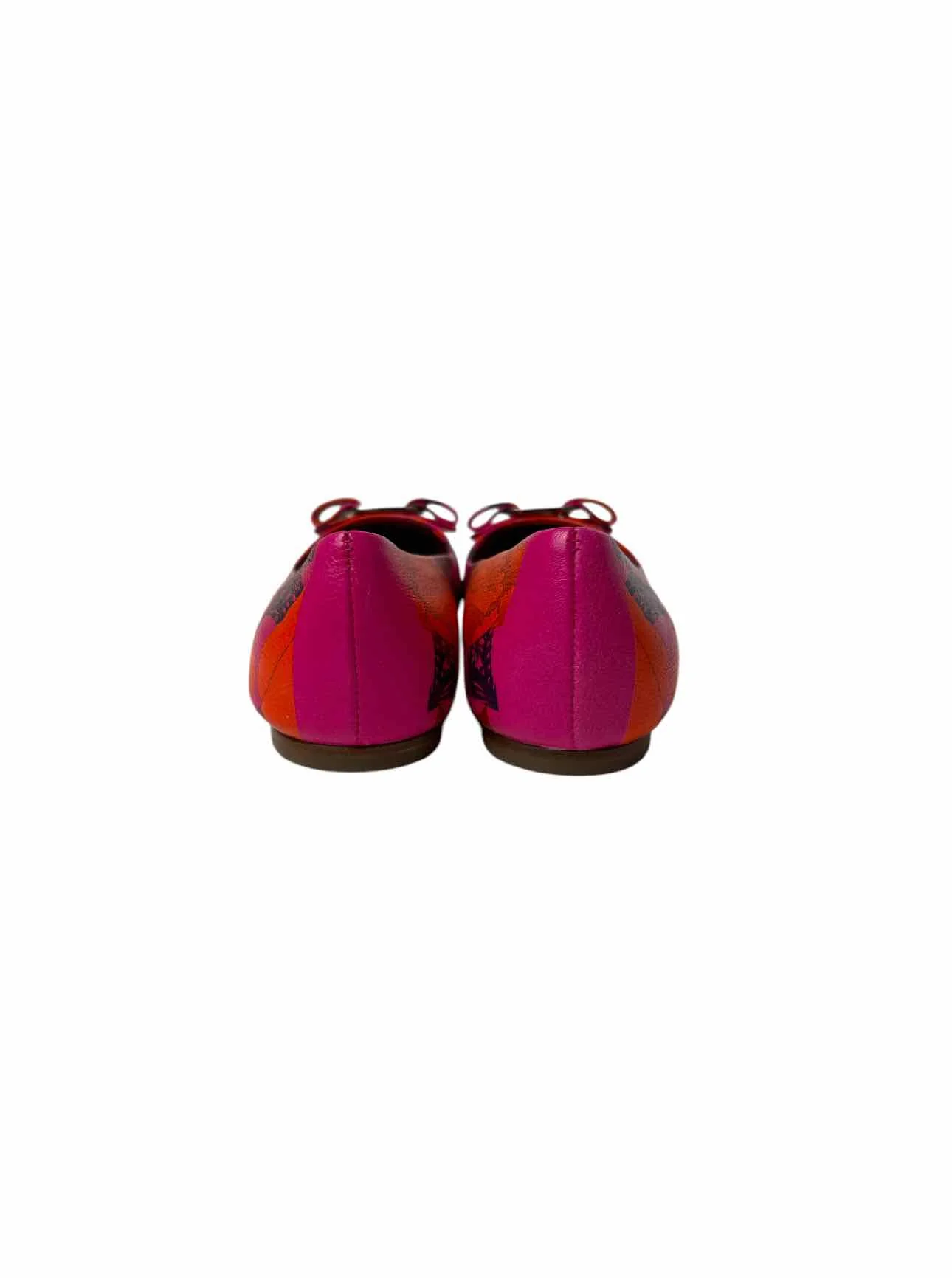 Ferragamo Size 6 Varina Icon Ballerina Leather Flats - Image 4