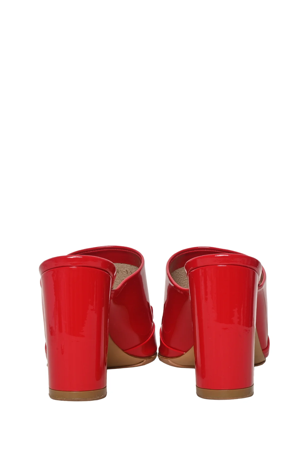 Ferragamo Size 8 Vara Bow Block Heel Mule Sandals - Image 4