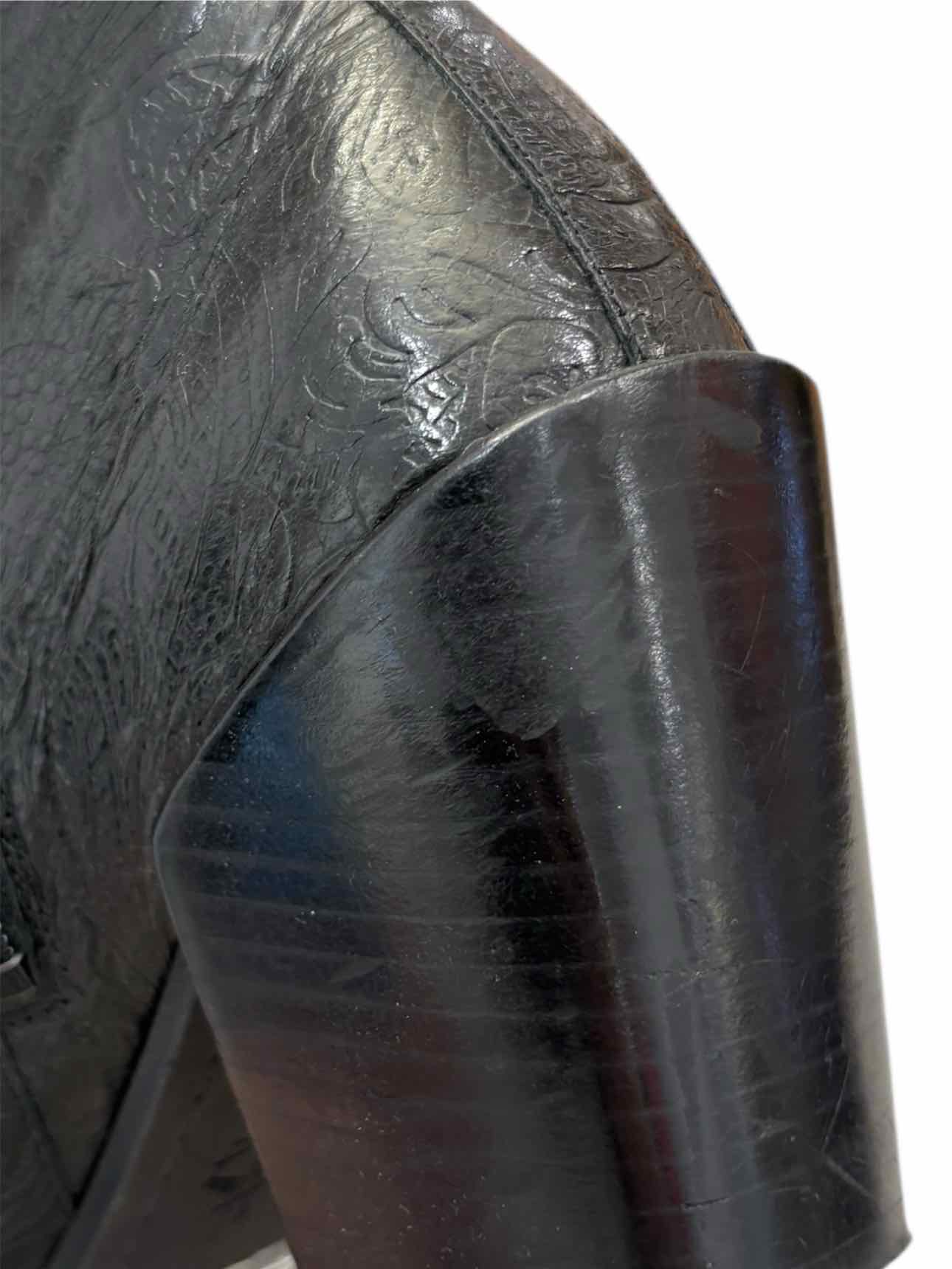 Fluevog Size 7 Western Punk Joan Asymmetrical Ankle Boots - Image 12