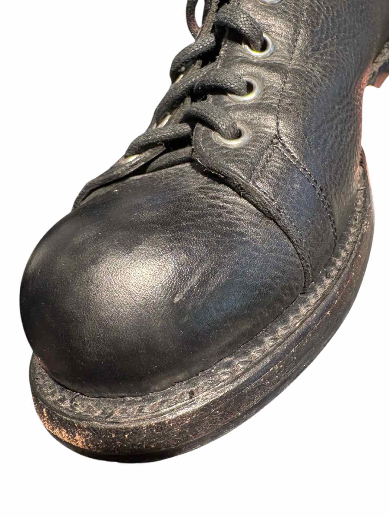 Fluevog Size 9 Ricard Leather Lace-up Ankle Boots - Image 11