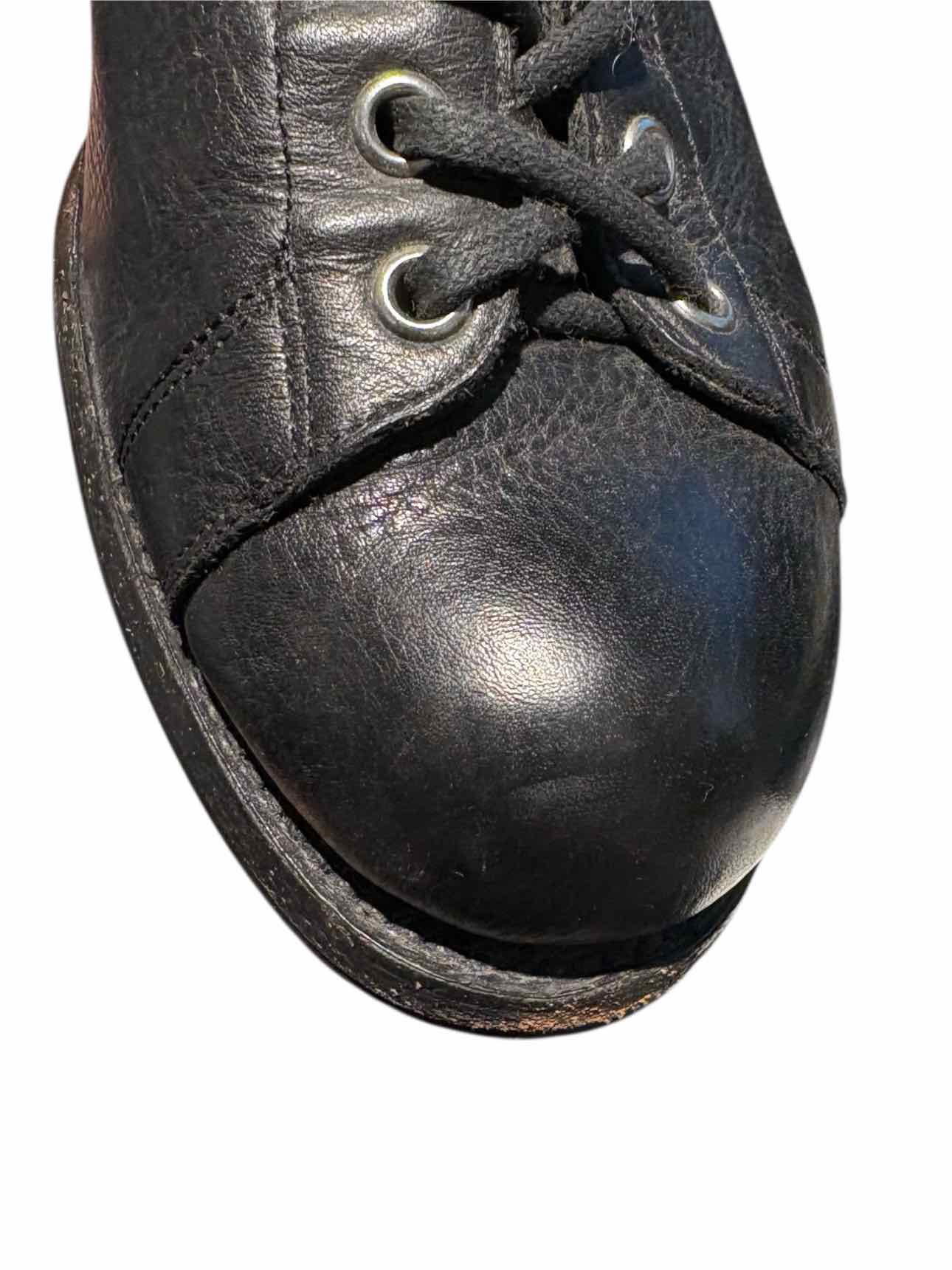Fluevog Size 9 Ricard Leather Lace-up Ankle Boots - Image 16