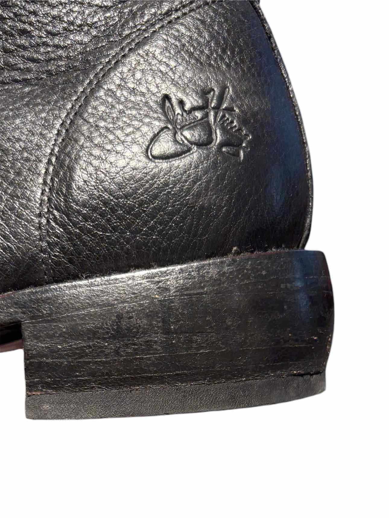 Fluevog Size 9 Ricard Leather Lace-up Ankle Boots - Image 17