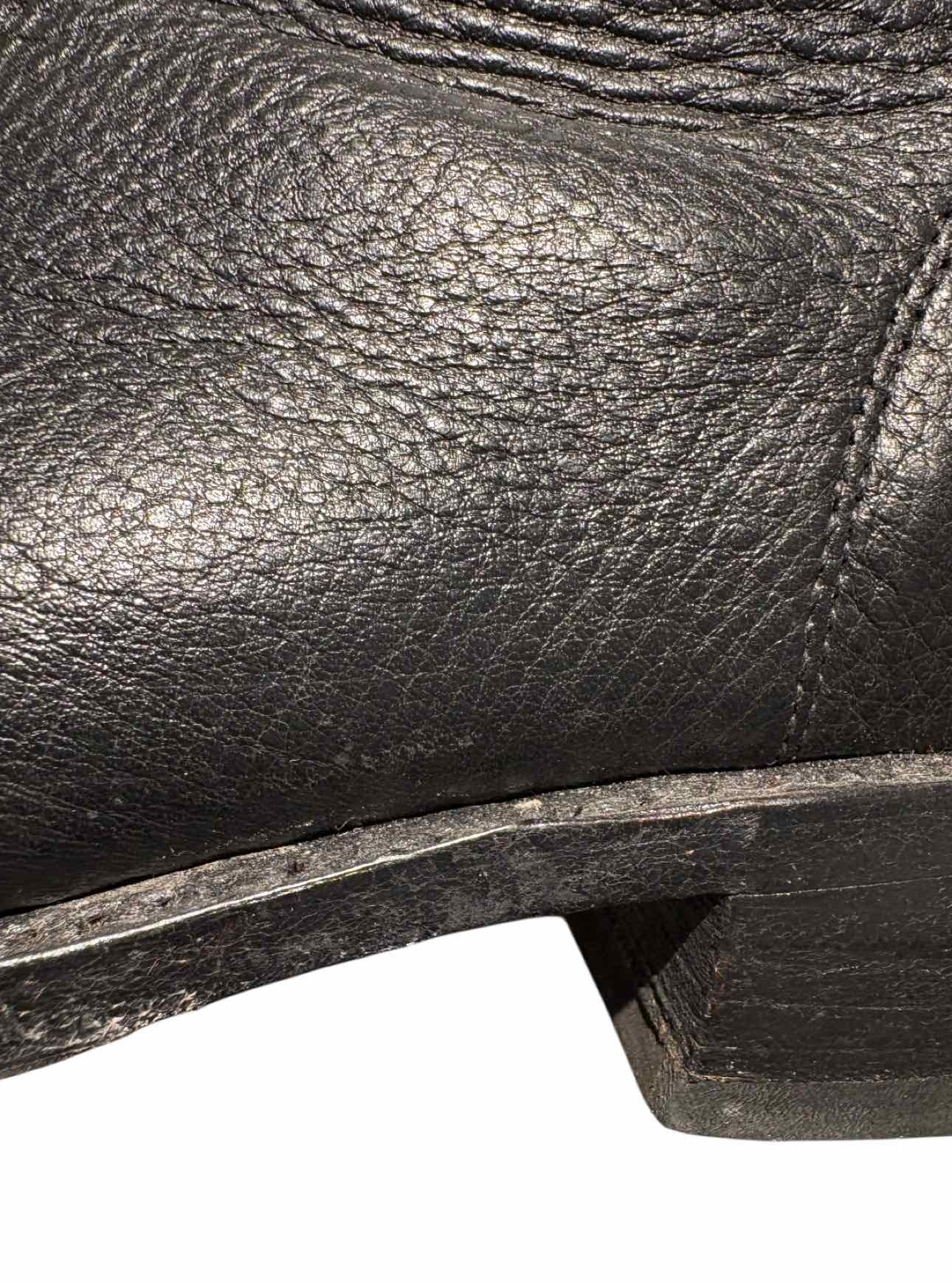 Fluevog Size 9 Ricard Leather Lace-up Ankle Boots - Image 18