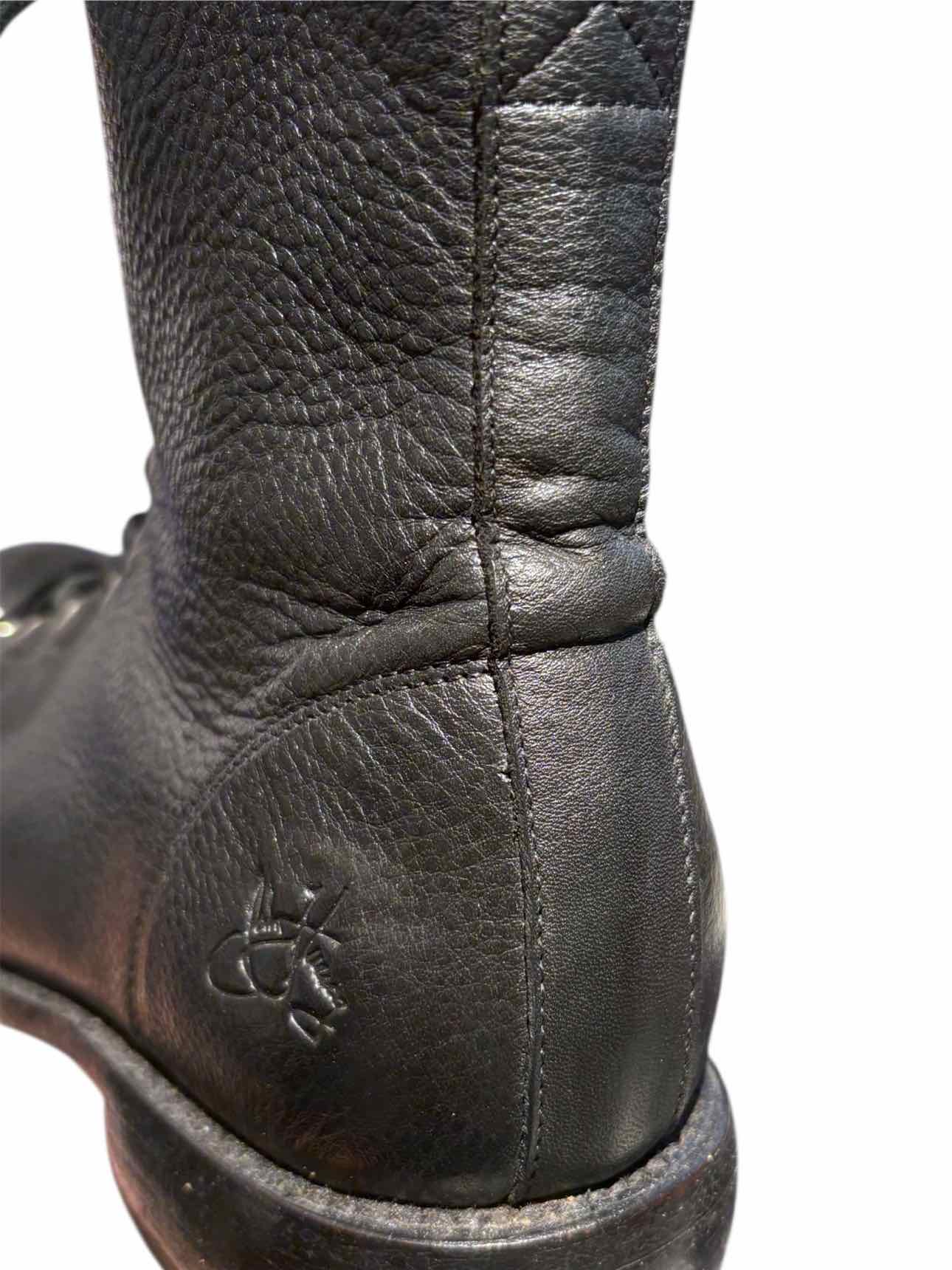 Fluevog Size 9 Ricard Leather Lace-up Ankle Boots - Image 19
