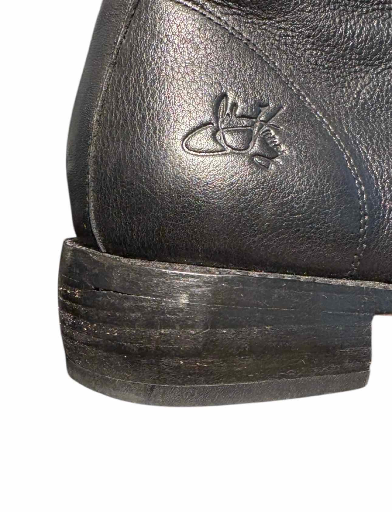 Fluevog Size 9 Ricard Leather Lace-up Ankle Boots - Image 6
