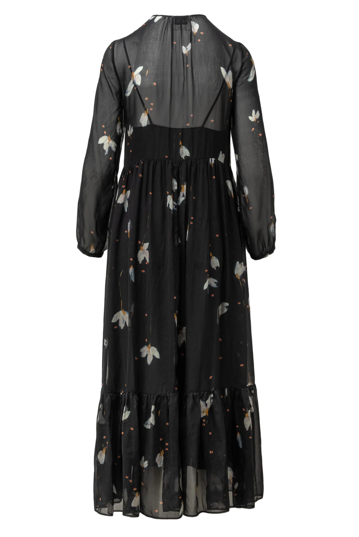 Forte_Forte Size 0 Silk Floral Maxi Dress - Image 2