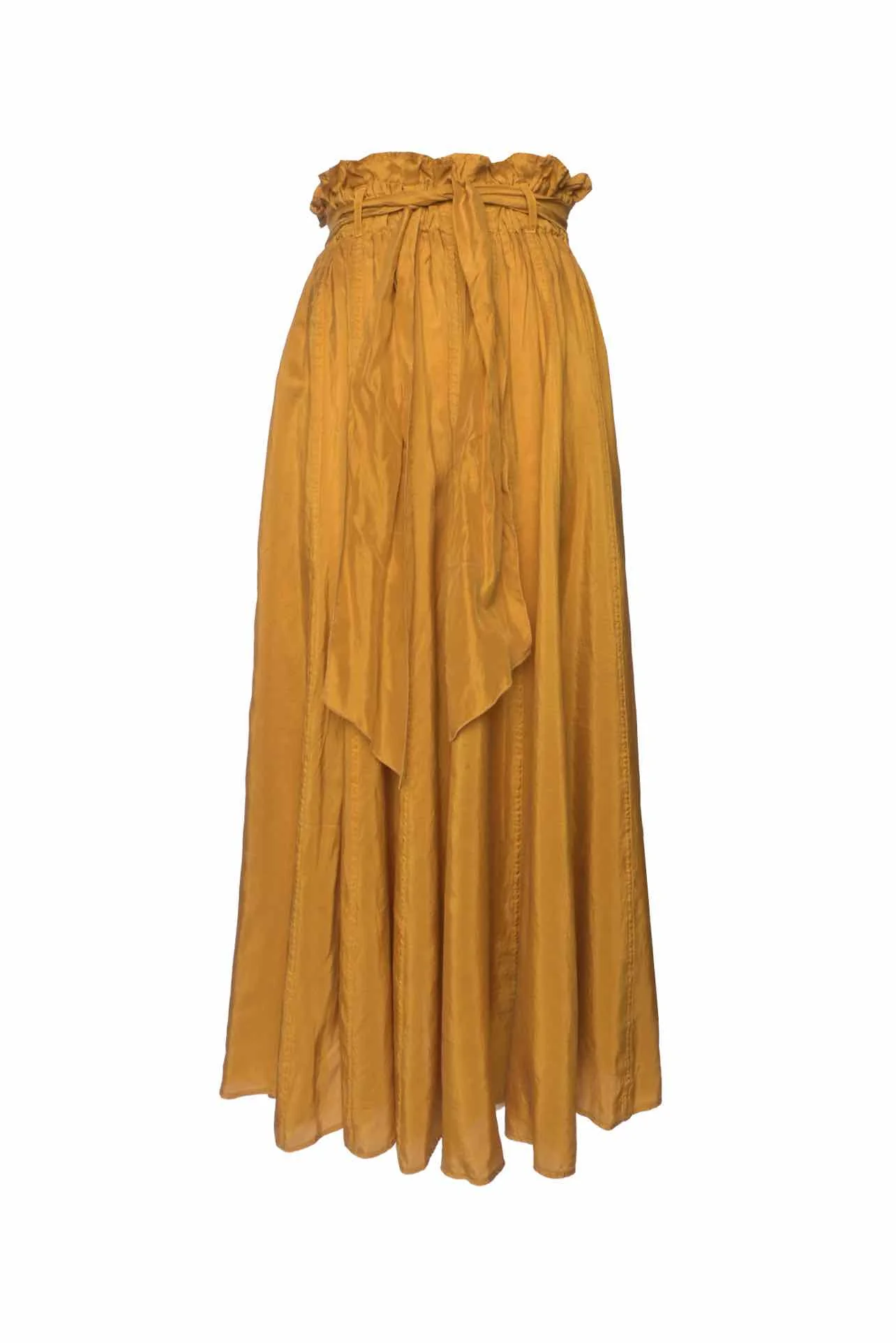 Forte_Forte Size 1 Fluid Silk Skirt - Image 4
