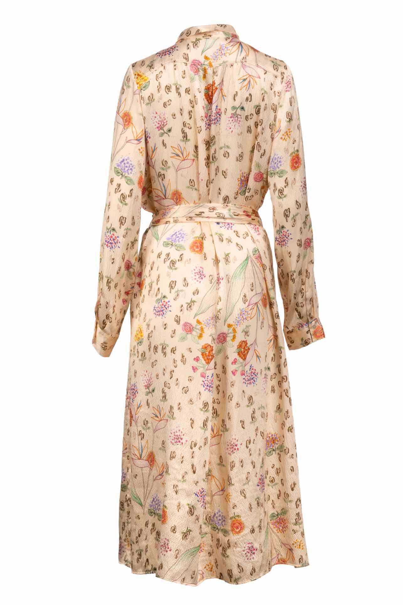 Forte_Forte Size 2 Floral Long Sleeve Maxi Dress - Image 2