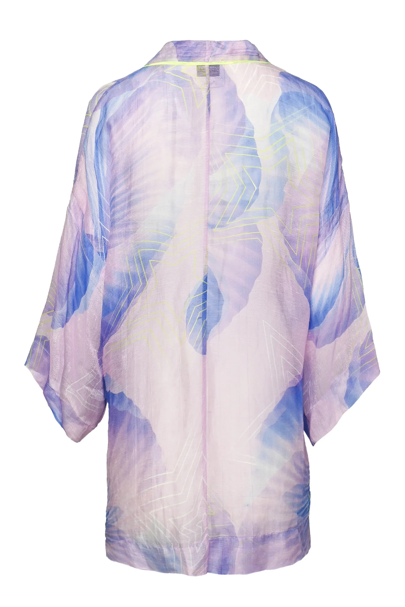 Forte_Forte Size 2 Linen Blend Kimono Jacket - Image 2