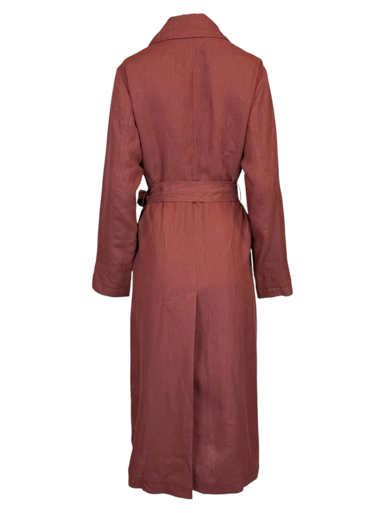 Forte_Forte Size 3 Belted Linen Coat - Image 2