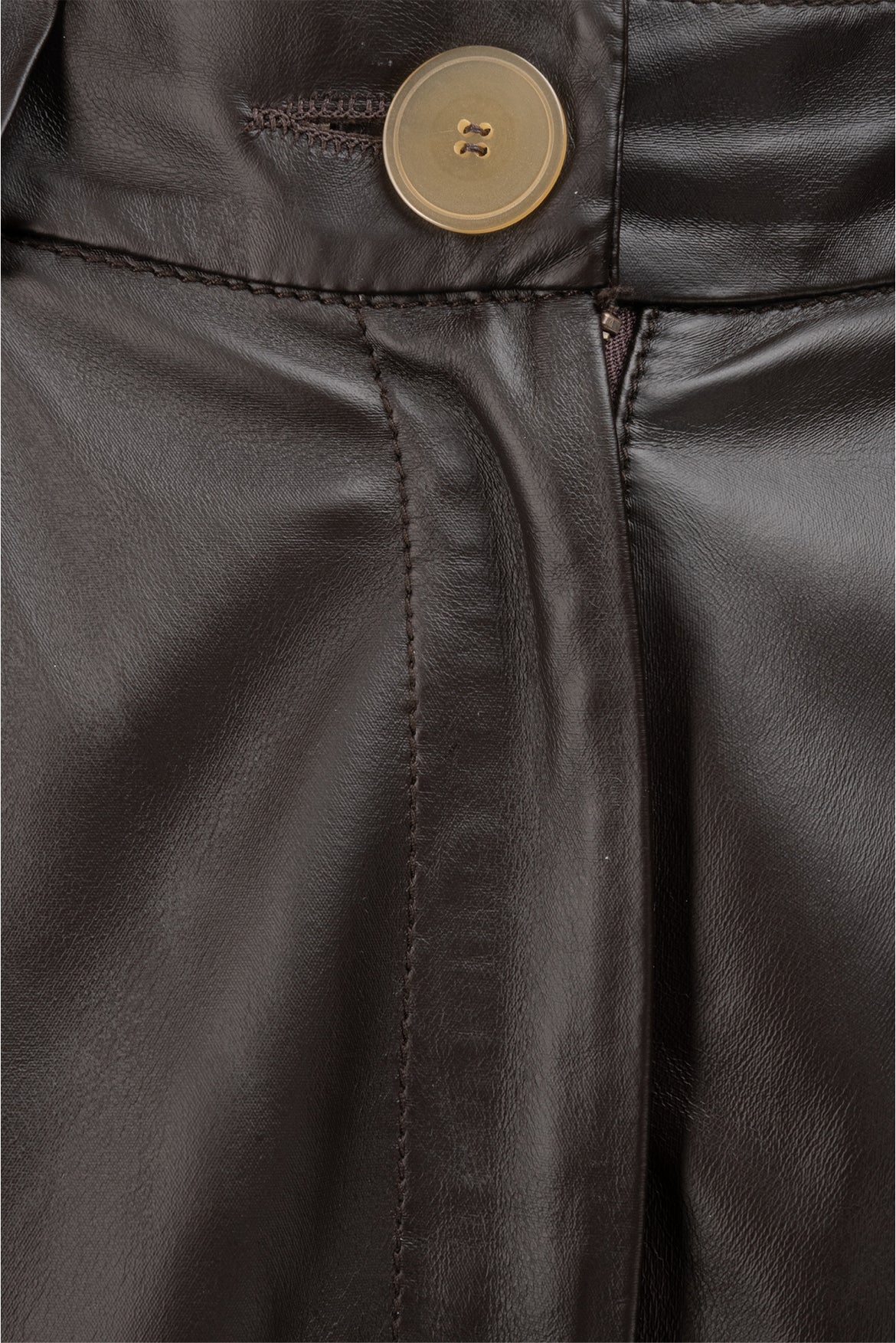 Forte_Forte Size 3 Leather Trousers - Image 3