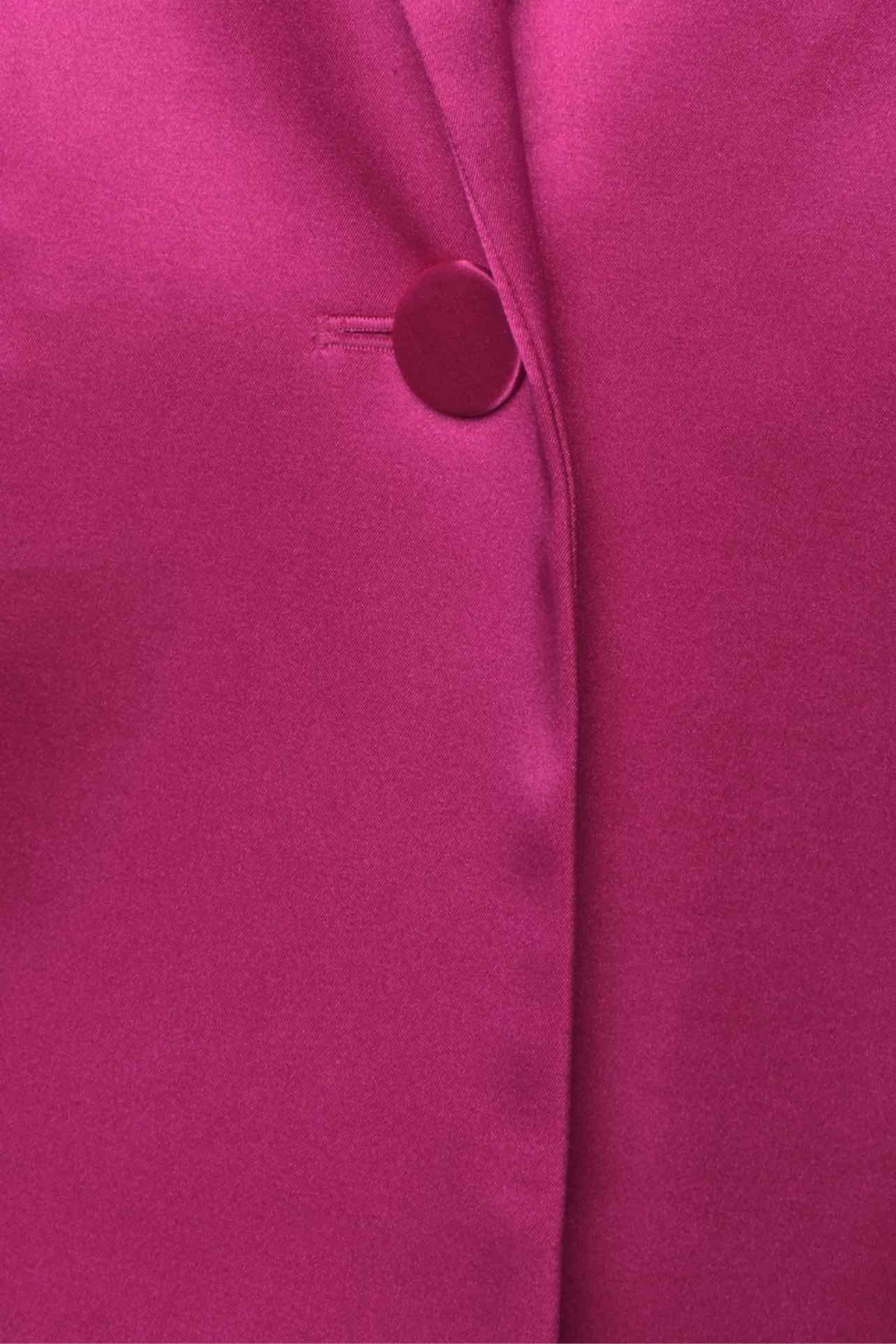 Frame Size S Satin Single Breasted Blazer - Image 3