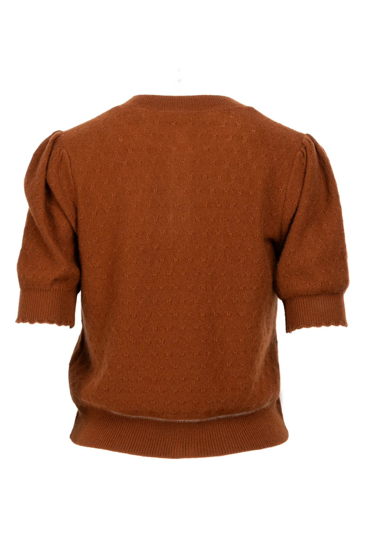 Frame Size S The Cashmere Pointelle Cardigan - Image 2