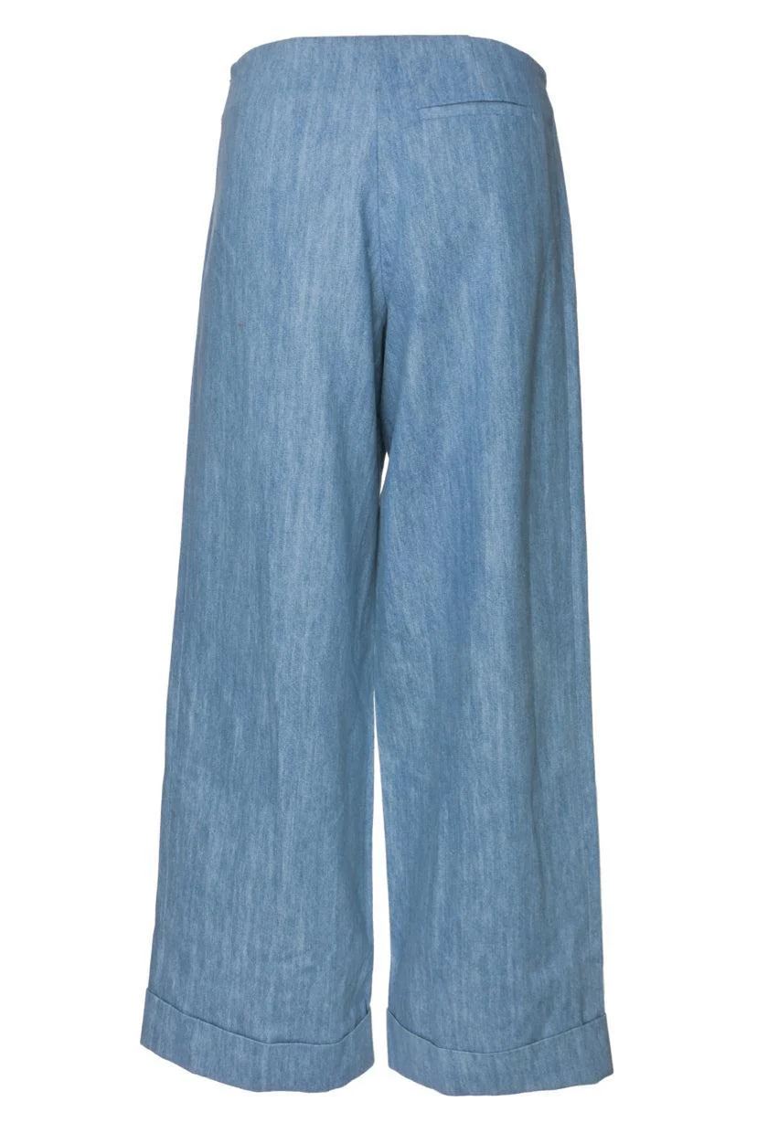 Francoise Size 36 Exclusive Bijou Cotton Pants - Image 2