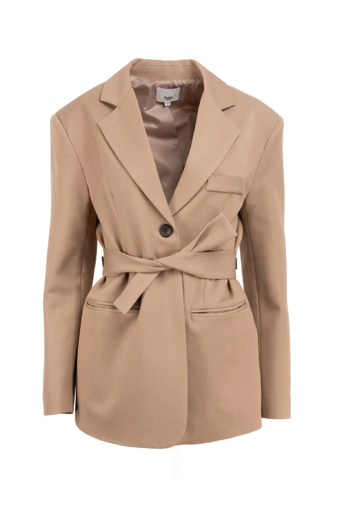 Frankie Shop Size S Wrap Blazer