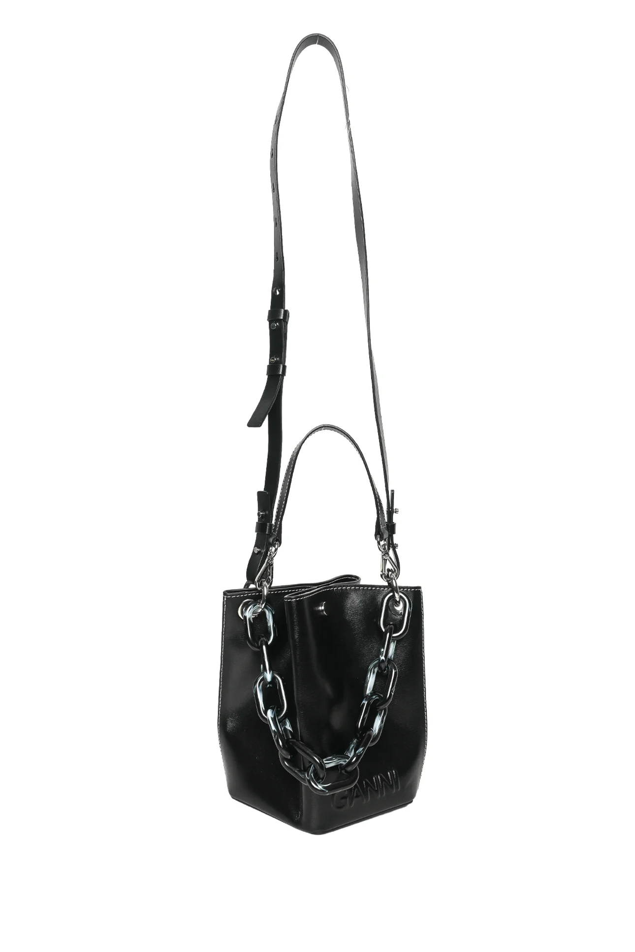 Ganni Diamond Small Crossbody Bag - Image 4