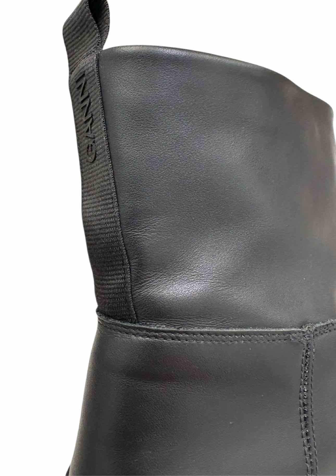 Ganni Size 41 Tubular Ankle Boots - Image 11