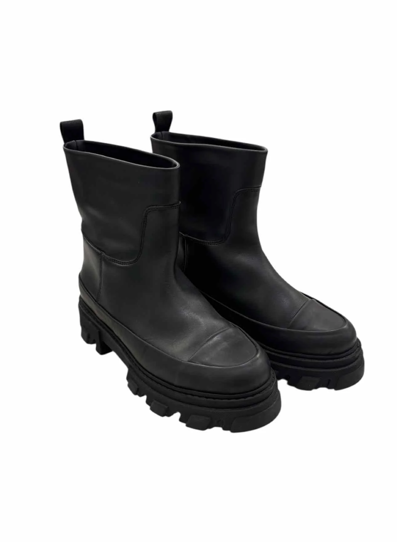 Ganni Size 41 Tubular Ankle Boots - Image 2