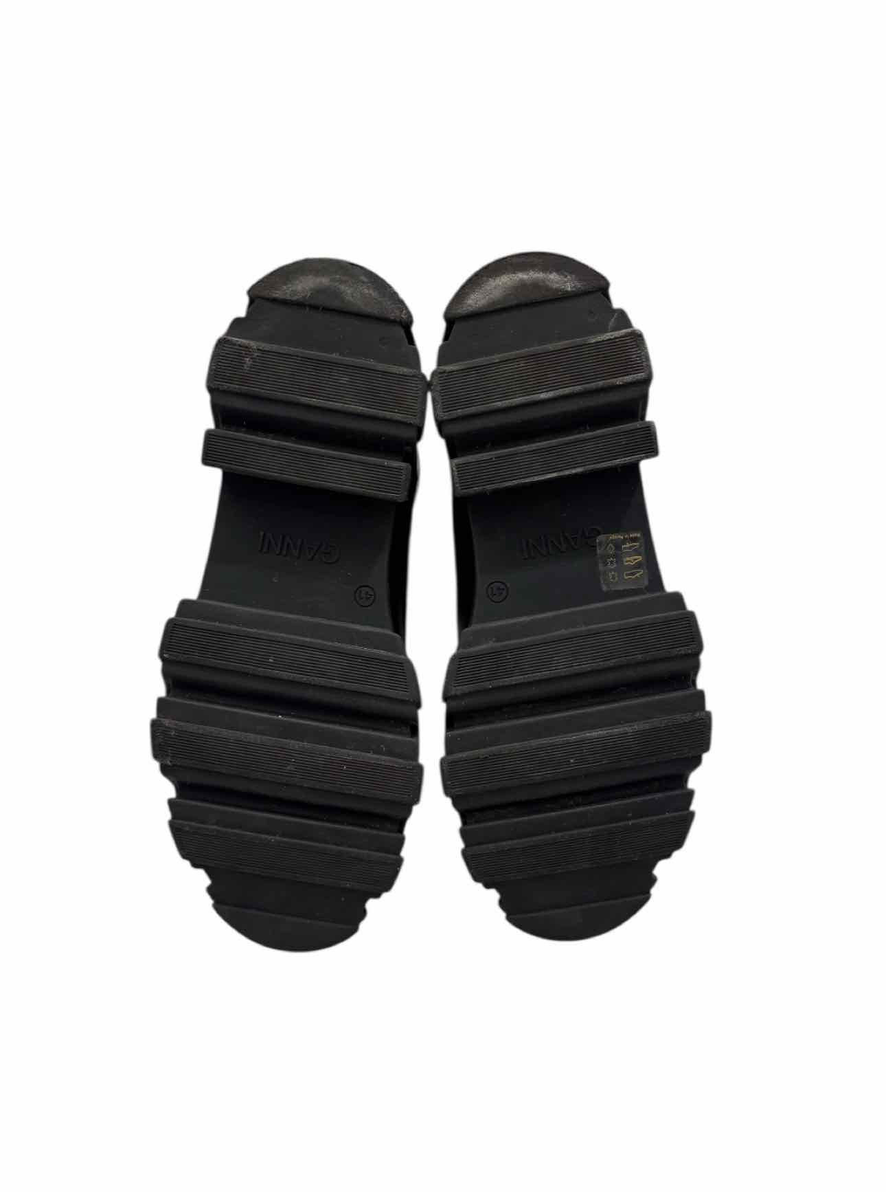 Ganni Size 41 Tubular Ankle Boots - Image 5
