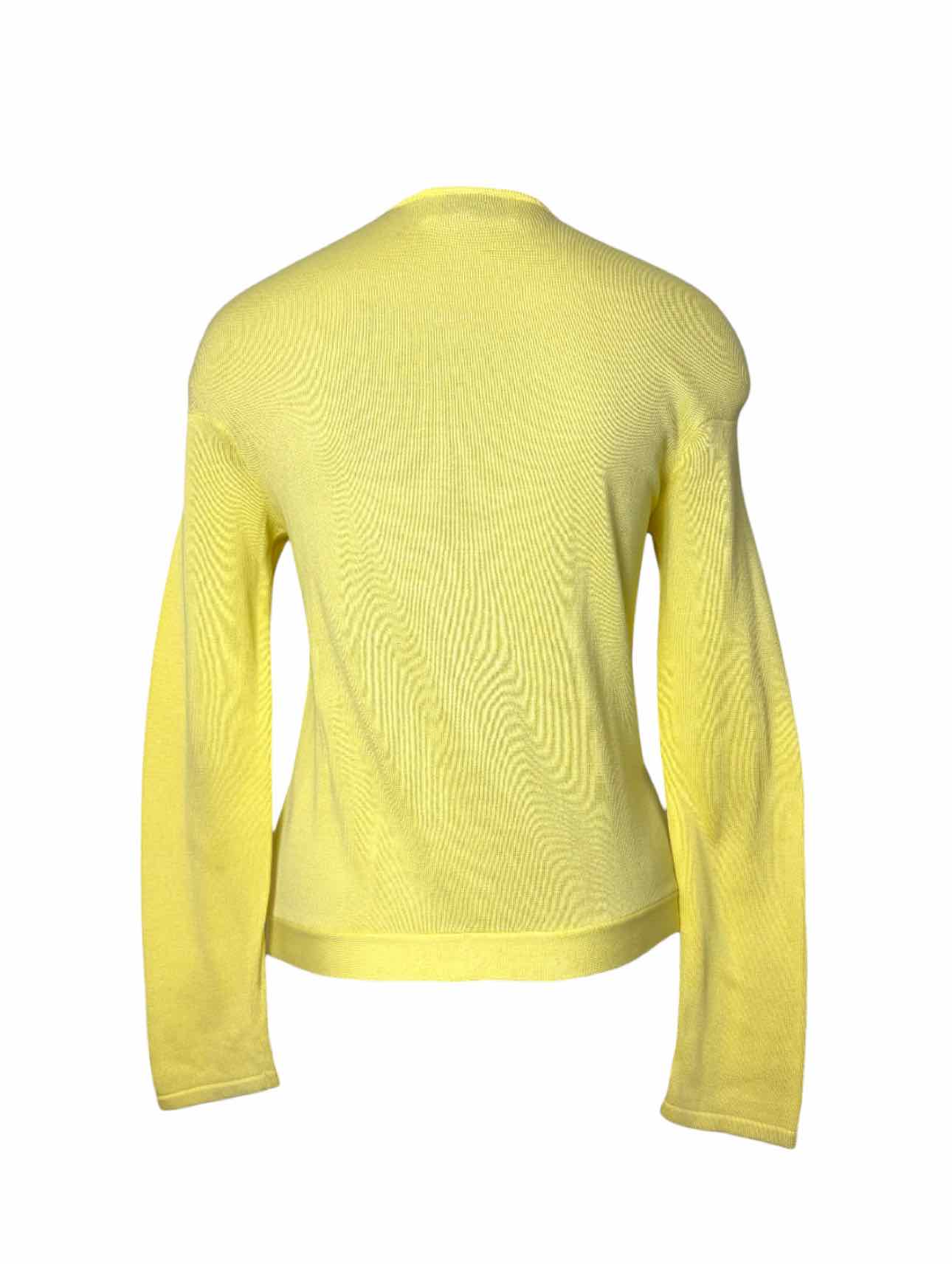Gianni Versace Size S Vintage Cotton Zip Cardigan - Image 2