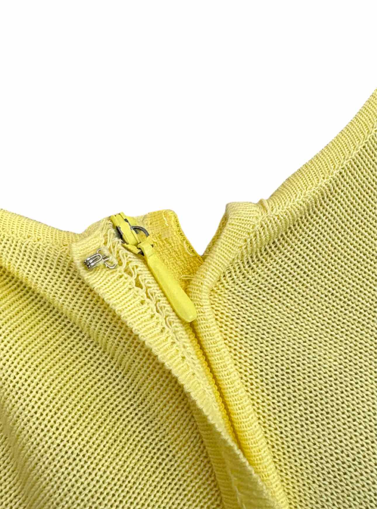 Gianni Versace Size S Vintage Cotton Zip Cardigan - Image 4