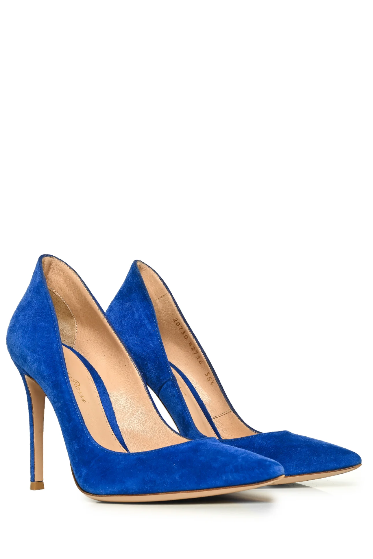 Gianvito Rossi Size 35.5 Suede 110 Pumps - Image 2